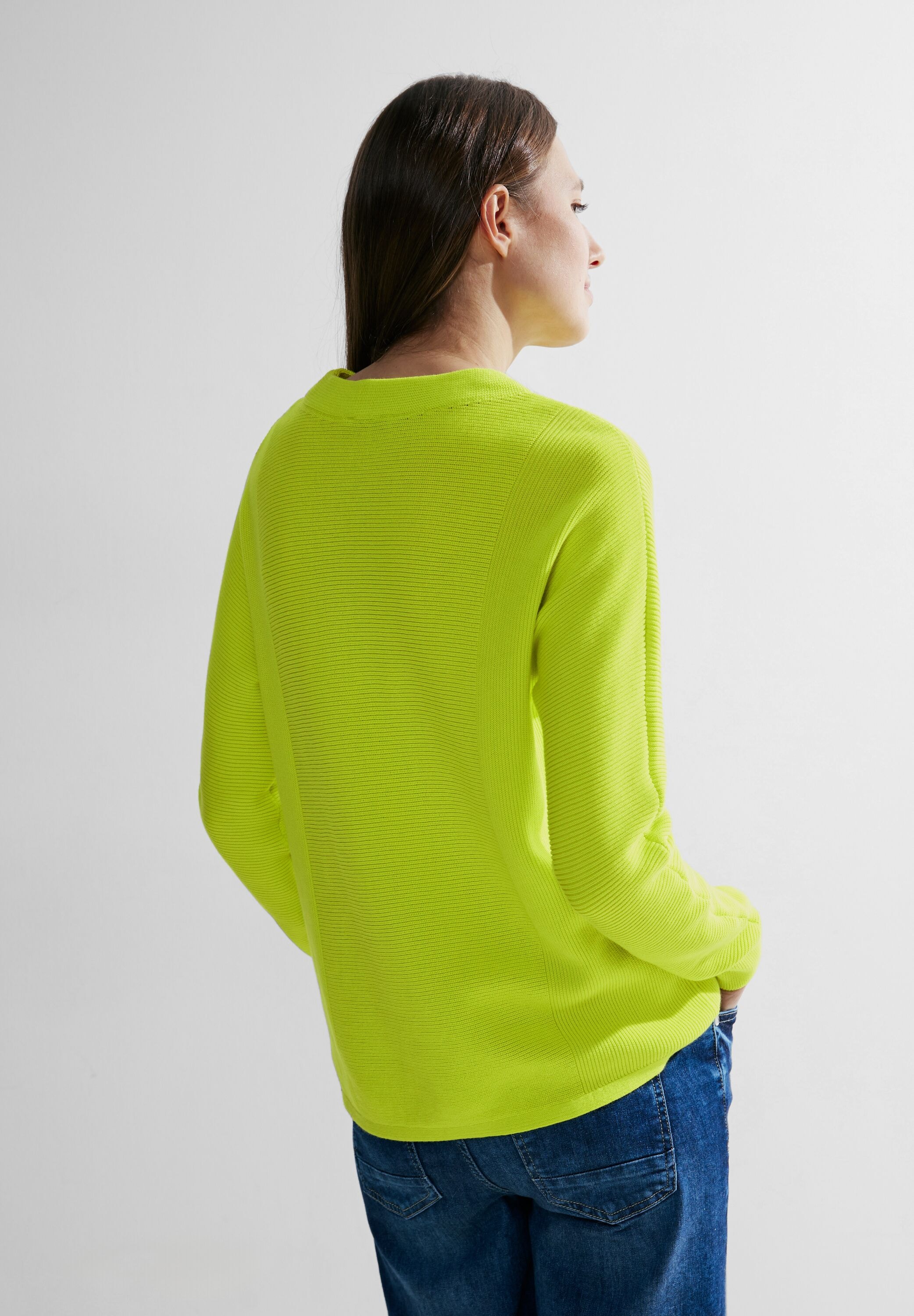 Cecil Strickpullover »Structure Mix Dolman«, mit Strukturmix