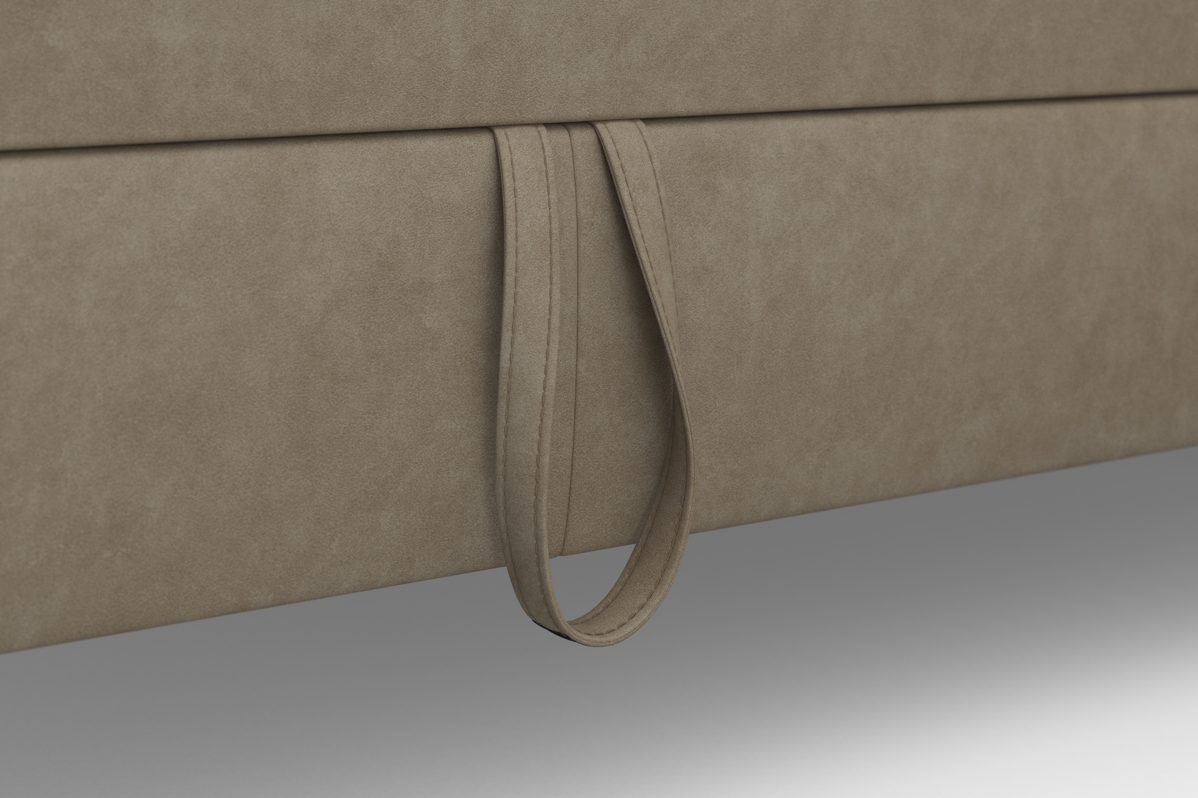 sit&more Ecksofa »Scarlett L-Form«, inklusive Kopfteilverstellung, wahlweise mit Bettfunktion, Bettkasten
