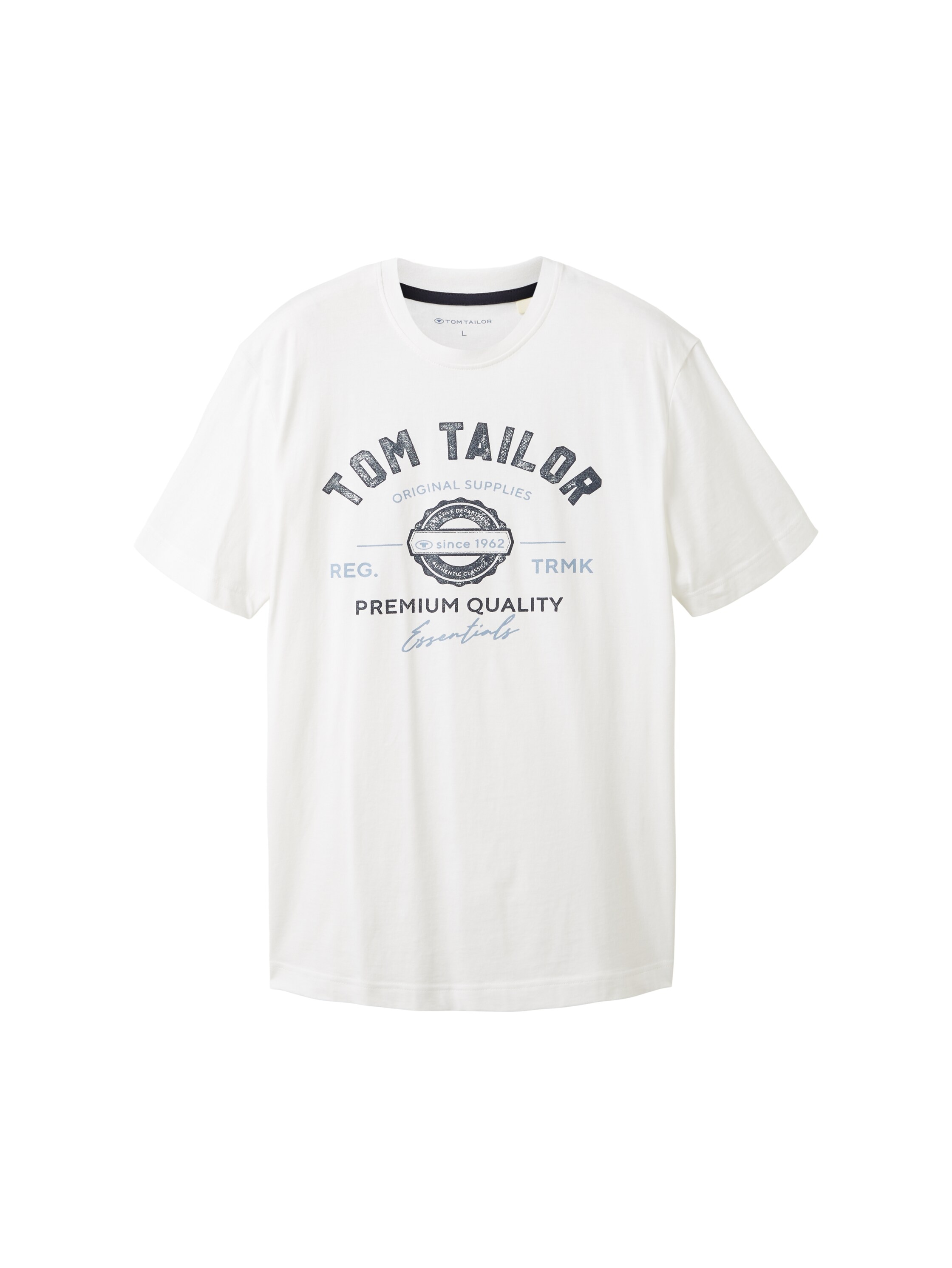 TOM TAILOR T-Shirt, mit grossem Logofrontprint