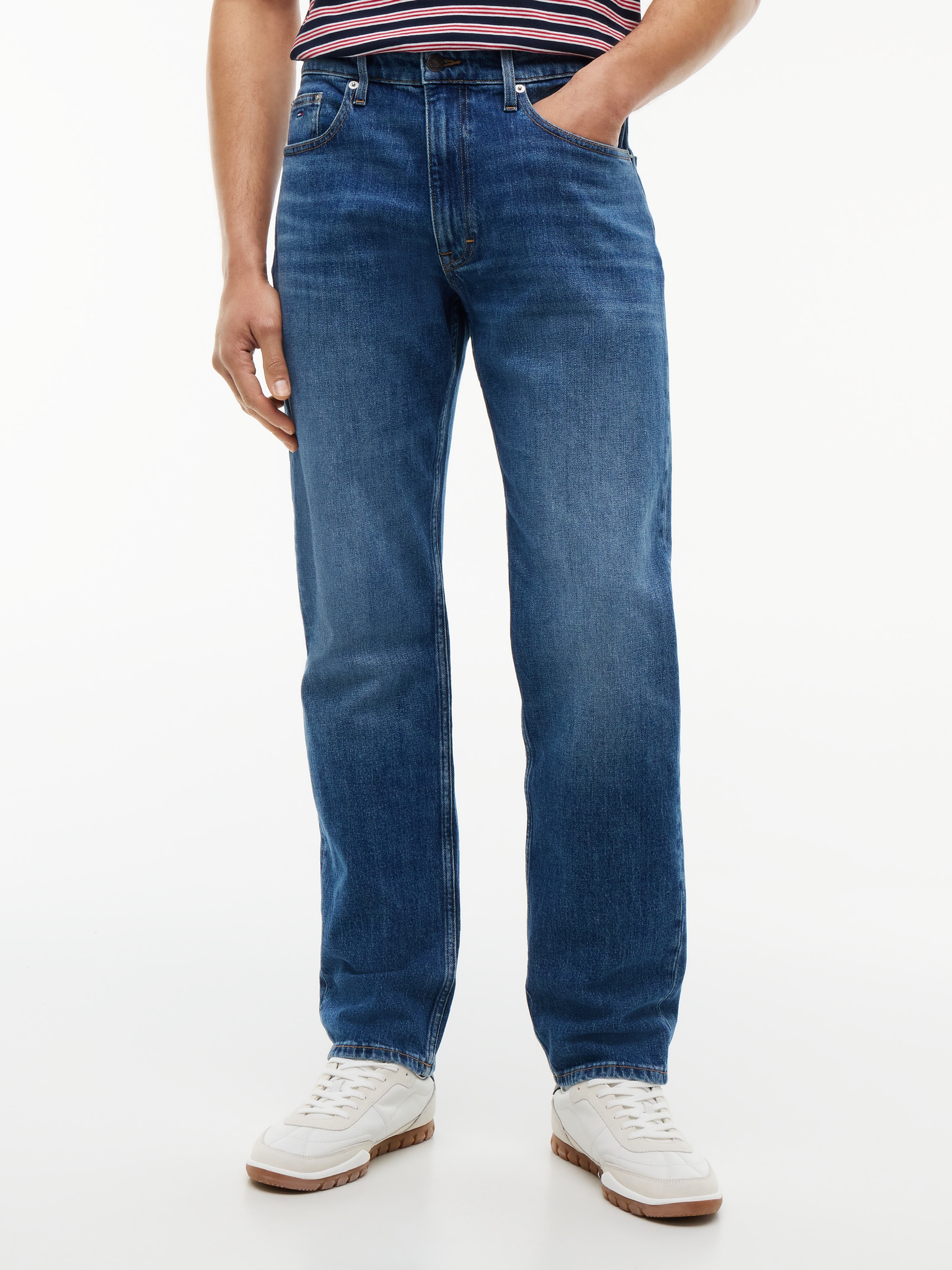 Image of Tommy Jeans Straight-Jeans "RYAN SLIM STRAIGHT" Slim fit mit Taschen