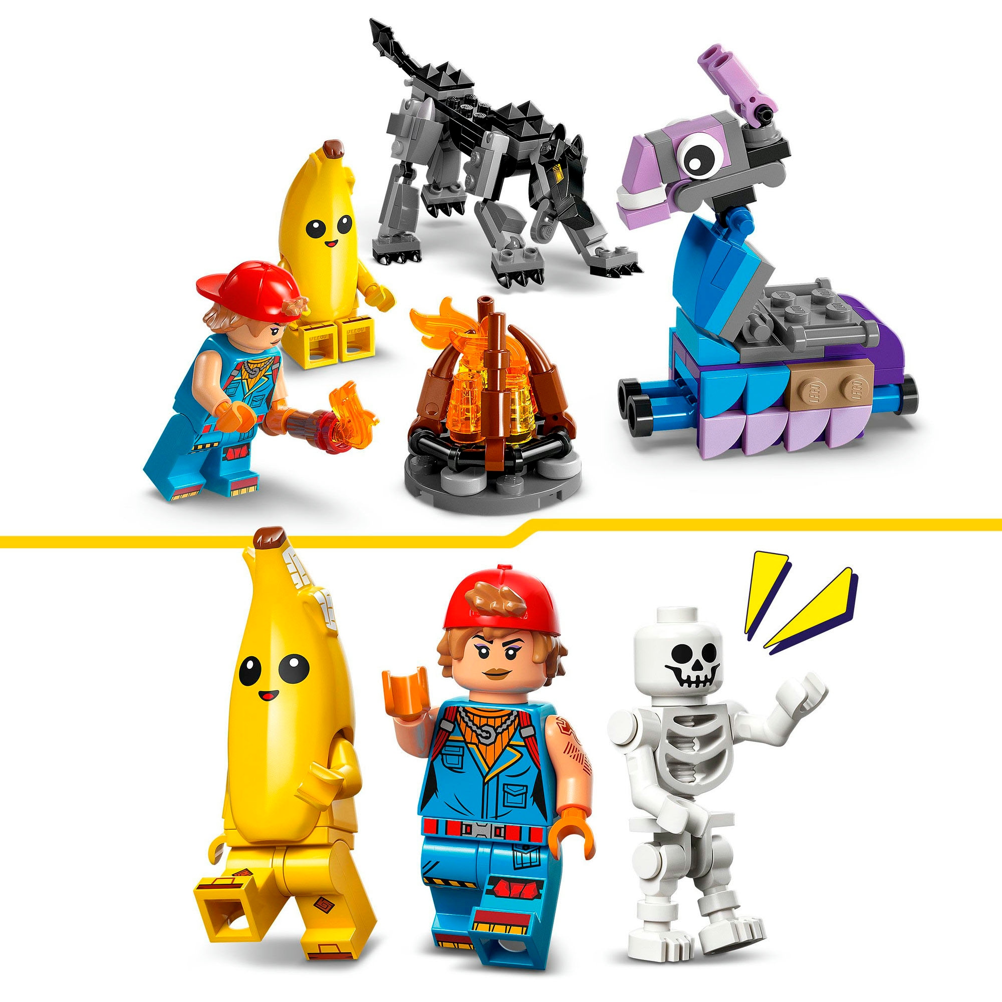 LEGO® Pions de construction »Das Lager von Schali und der Zündkerzenkünstlerin (77075)« LEGO Fortnite; Made in Europe