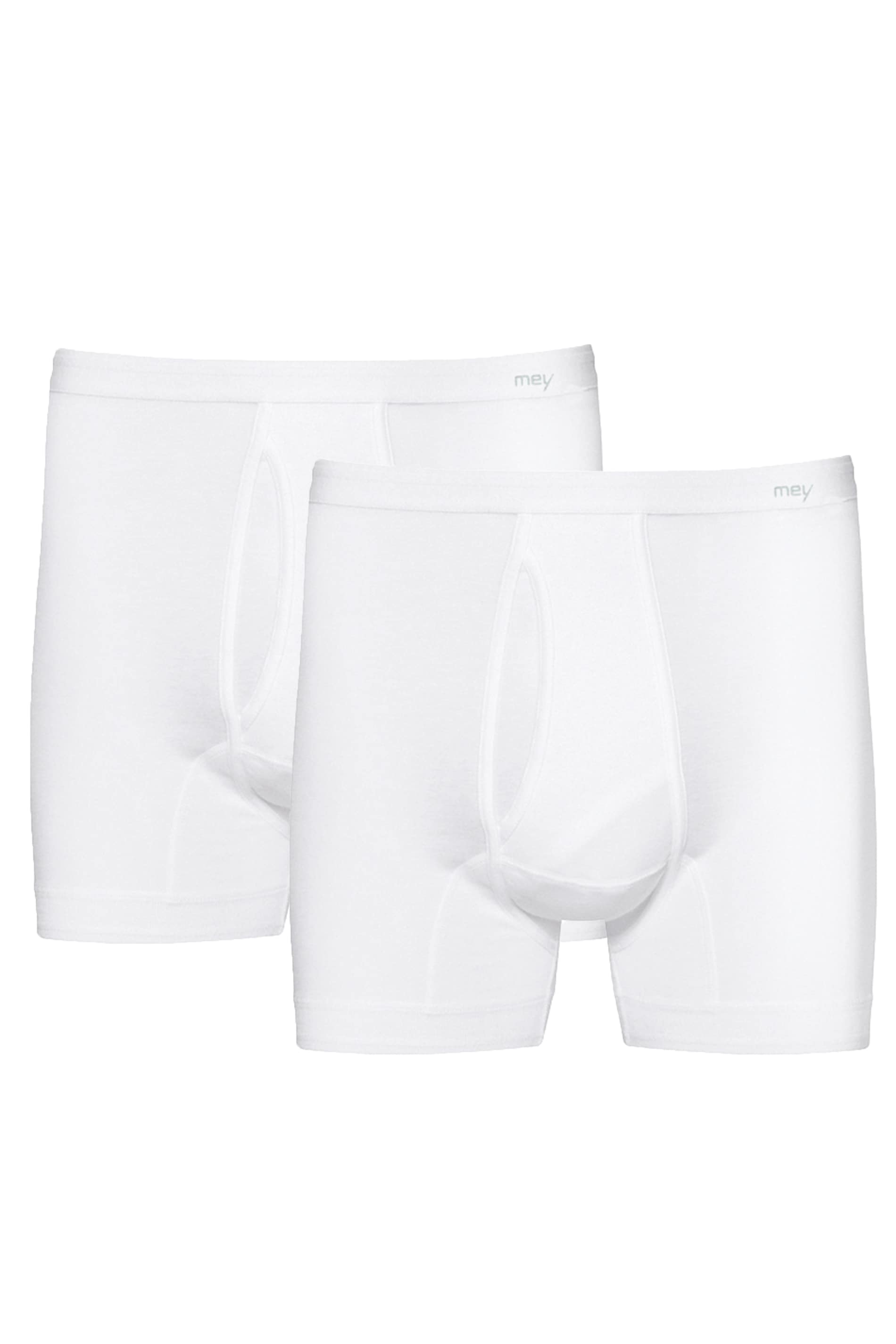 Mey Langer Boxer »SERIE NOBLESSE«, (2er-Pack), Aufgesetzter Webbund, super soft