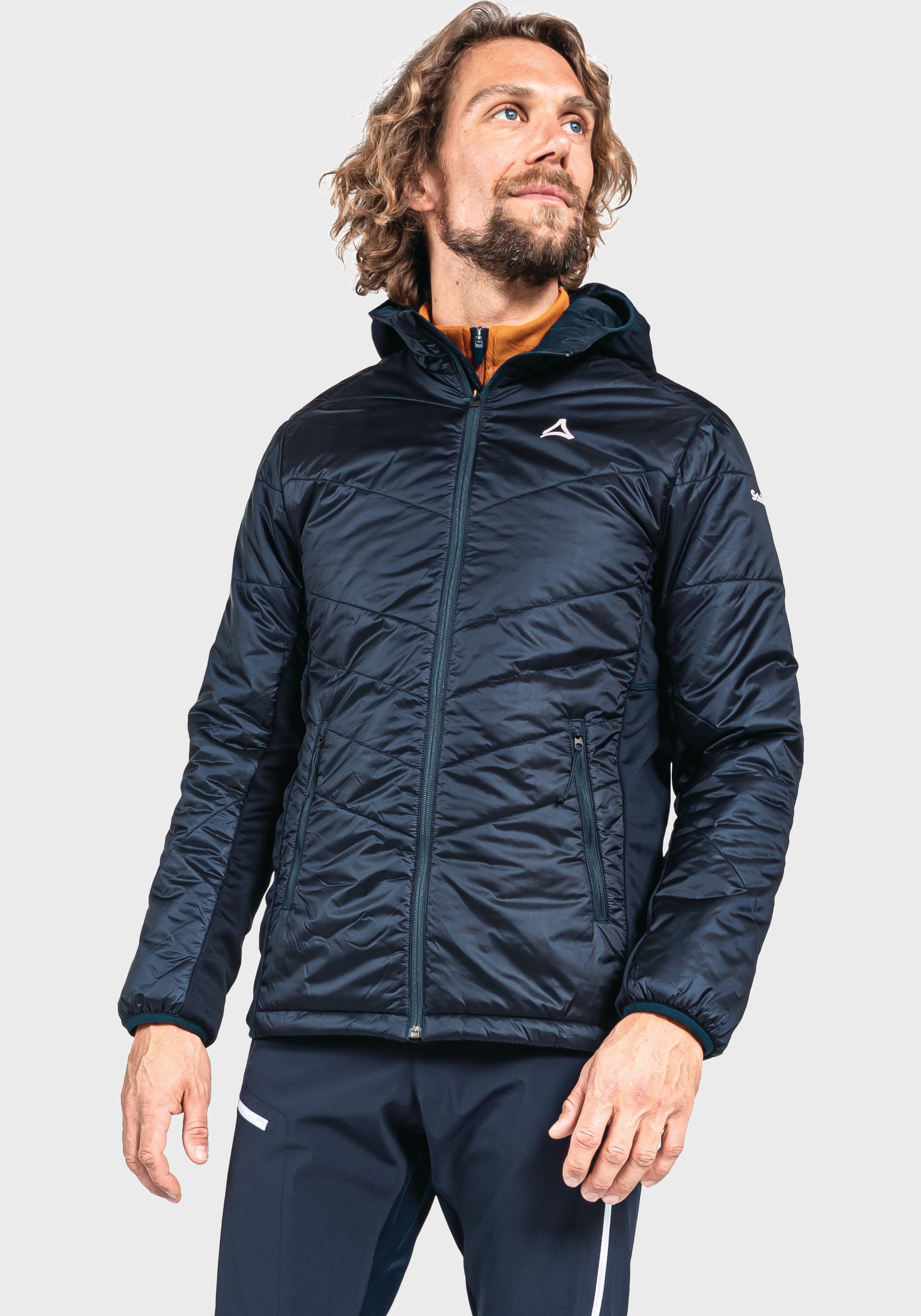 Schöffel Outdoorjacke »Hybrid Jacket Stams M«, mit Kapuze