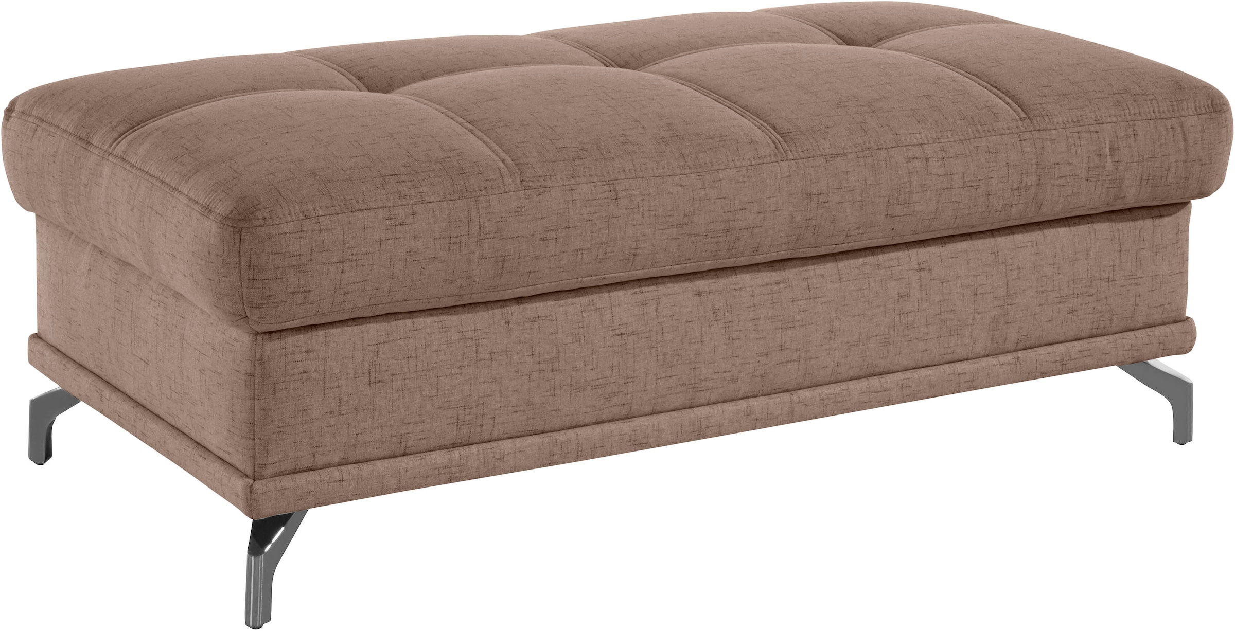 PLACES OF STYLE Polsterhocker »Costello, B: 133 cm« individuell zu kombinieren, Federkern