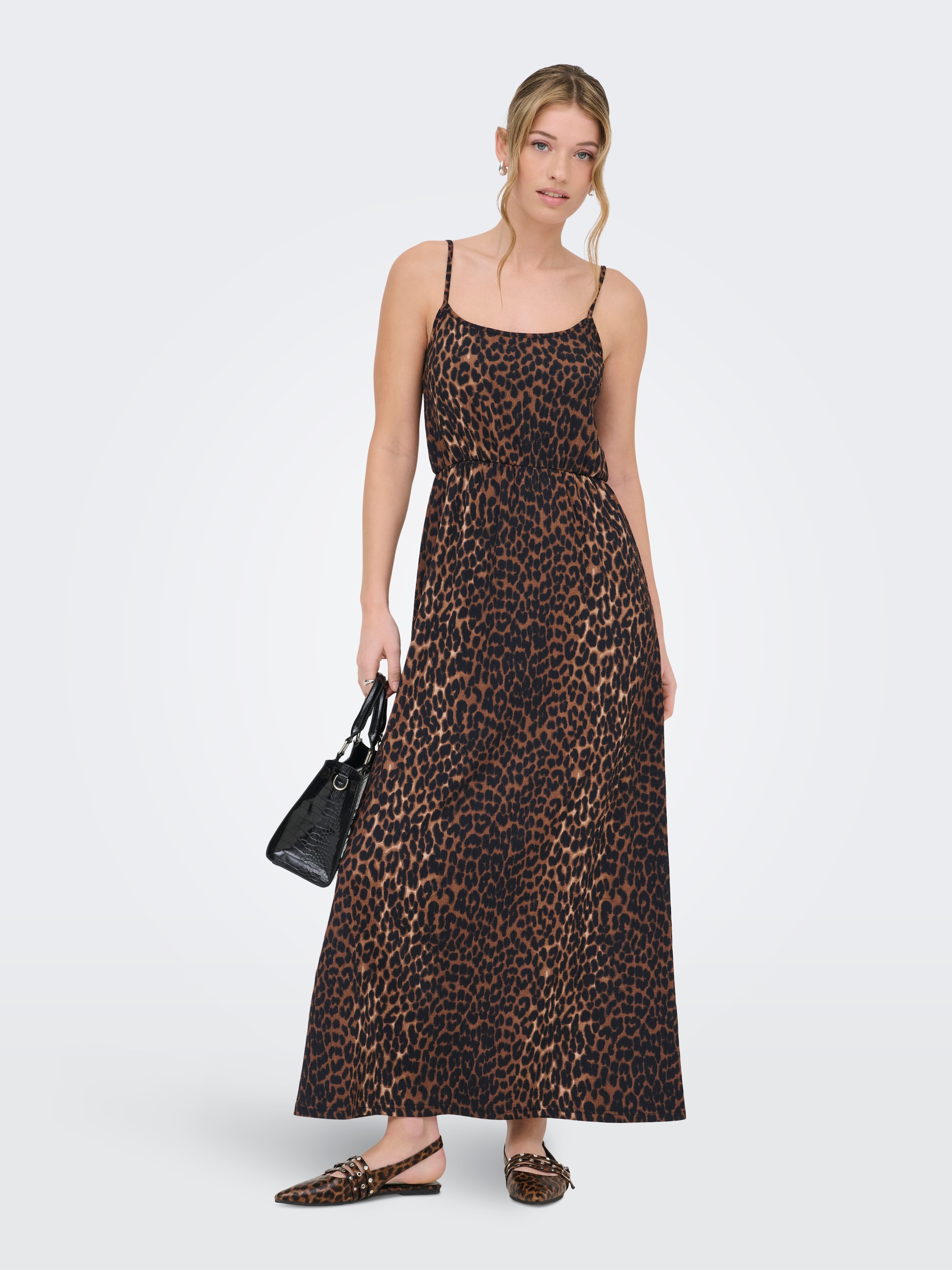 ONLY Maxi robe »ONLALTA S/L LONG STRAP DRESS PNT ZLO«