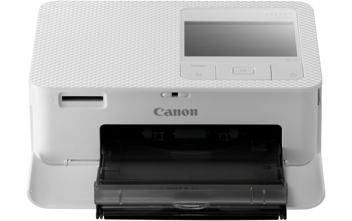 Canon Fotodrucker »Selphy CP1500 weiss, 300x300dpi,WLAN«