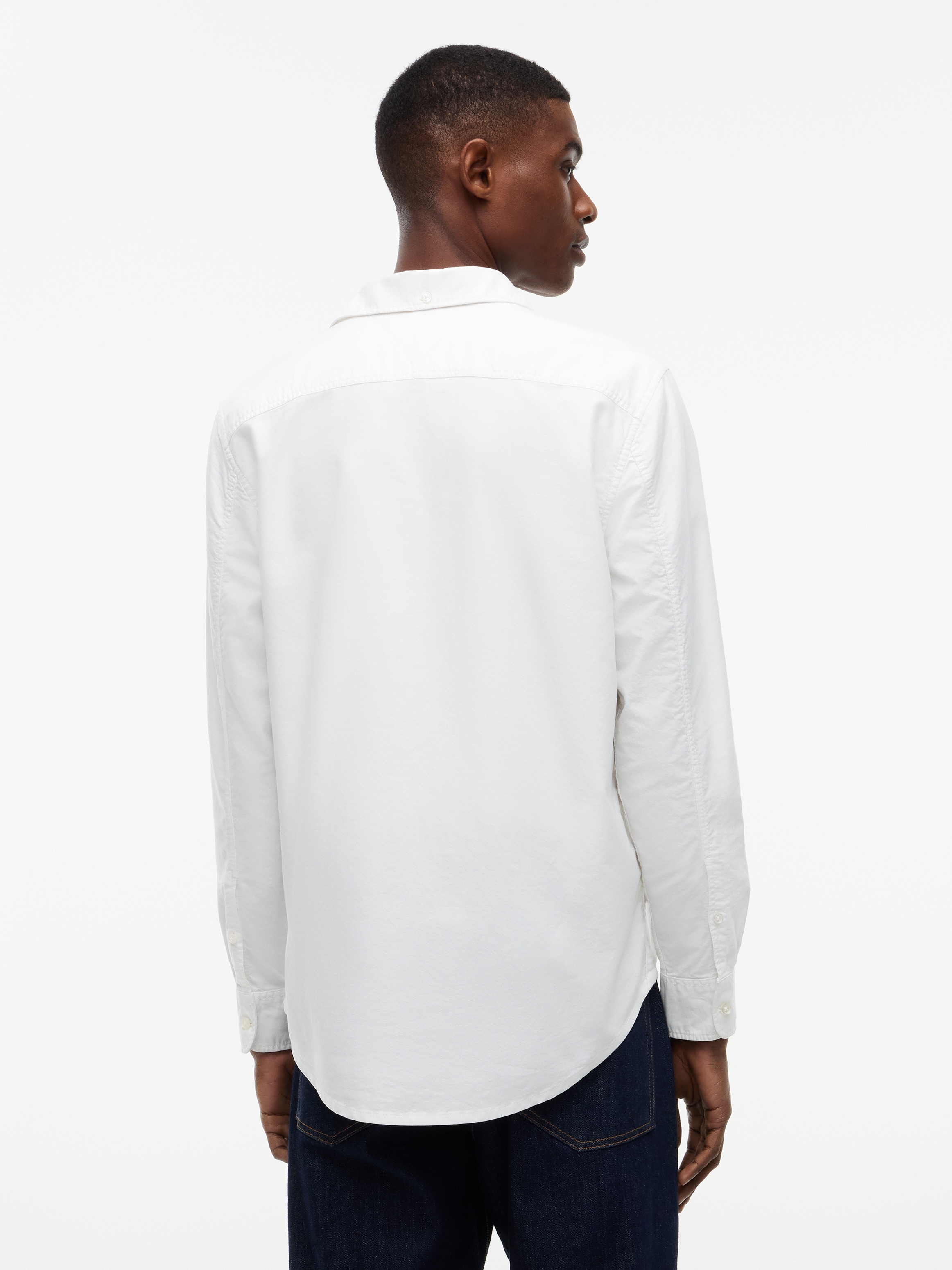 Tommy Jeans Chemise à manches longues »SLIM OXFORD SHIRT« Coupe slim avec col chemise