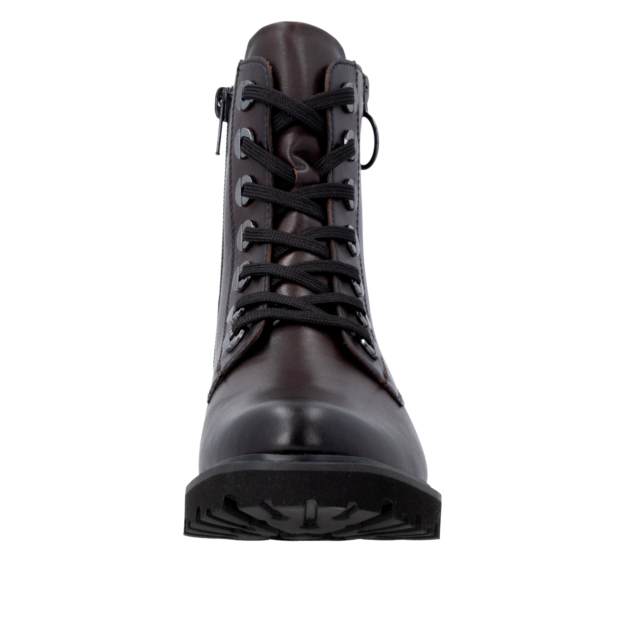 Remonte Bottes à lacets  talon bloc, bottines, boots à lacets, look usé à la mode