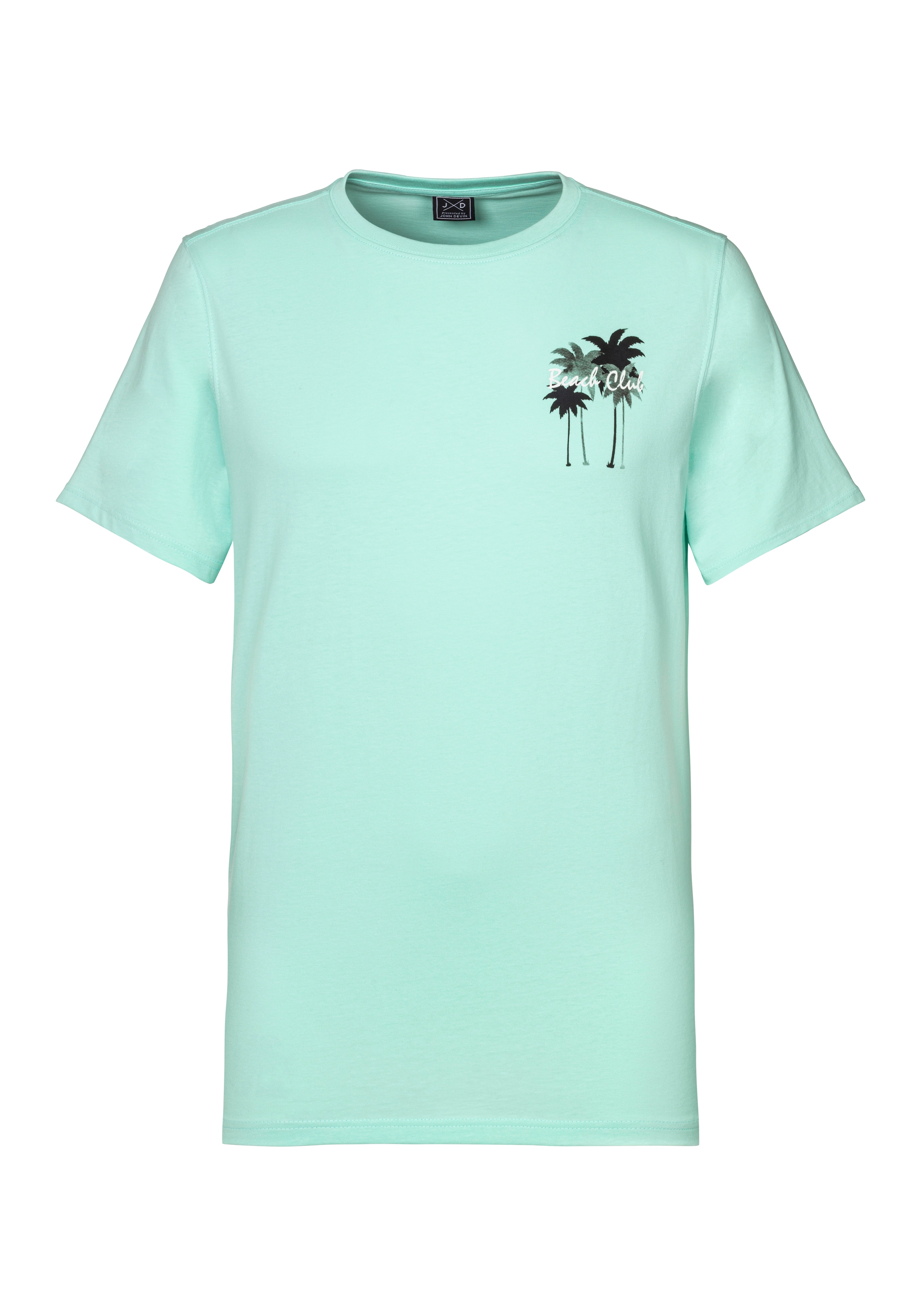 Beachtime T-Shirt »mit grossem Rückenprint«, Regular-Fit, mit Print vorn und hinten