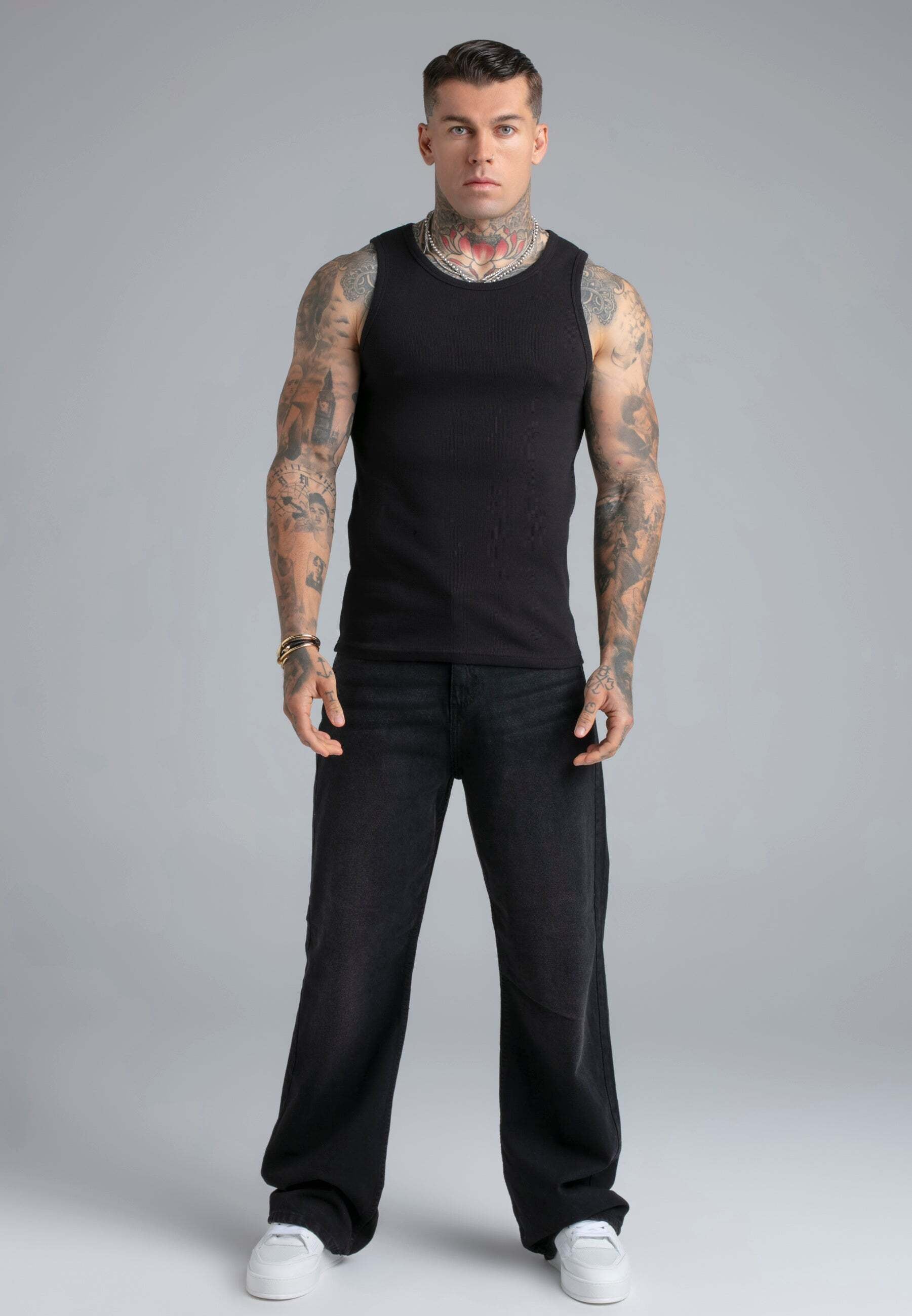 Siksilk Débardeur »Siksilk Top Ribbed«