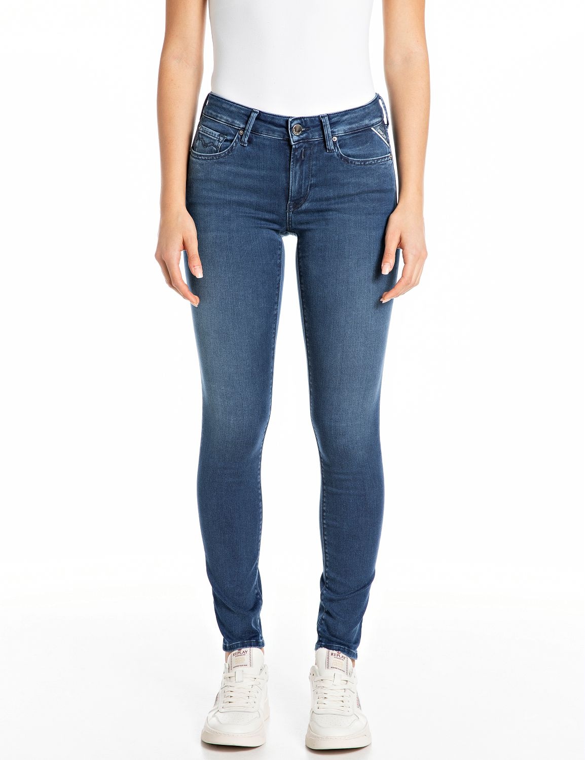 Replay 5-Pocket-Jeans »NEW LUZ Skinny Fit«, in Ankle-Länge