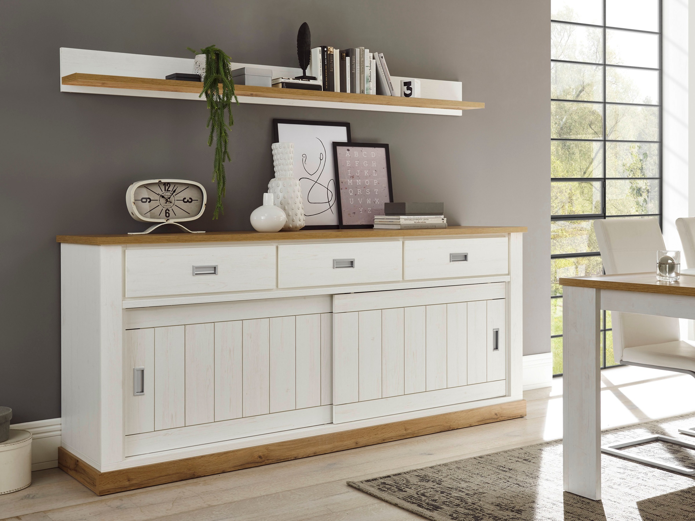 Home affaire Wandregal »ORLANDO«, Breite ca. 215 cm
