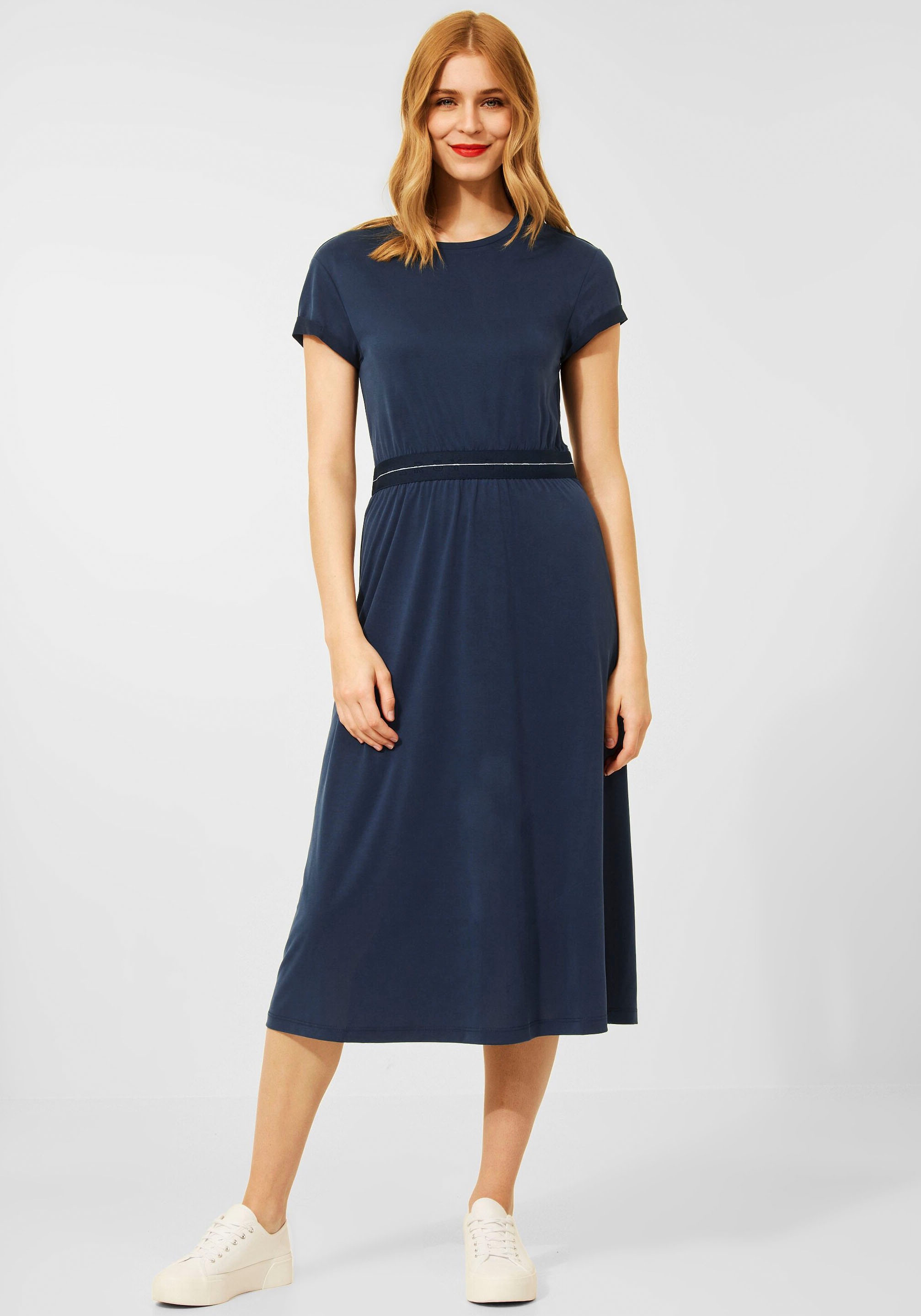 Image of STREET ONE Jerseykleid, in Unifarbe bei Ackermann Versand Schweiz