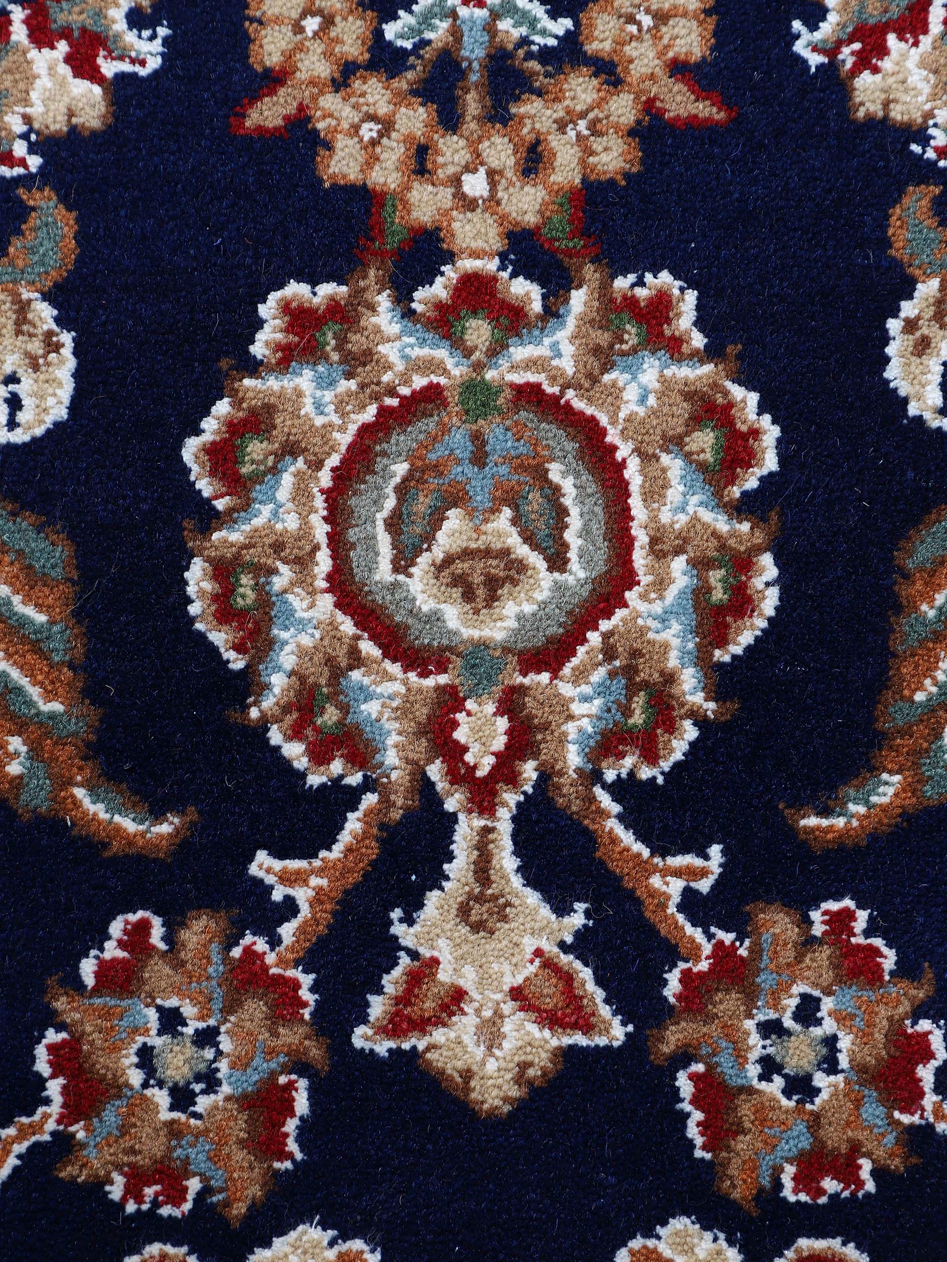 Woven Arts Orientteppich »Orientteppich Nain«, rechteckig, 15 mm Höhe, handgeknüpft, Wohnzimmer, reine Wolle