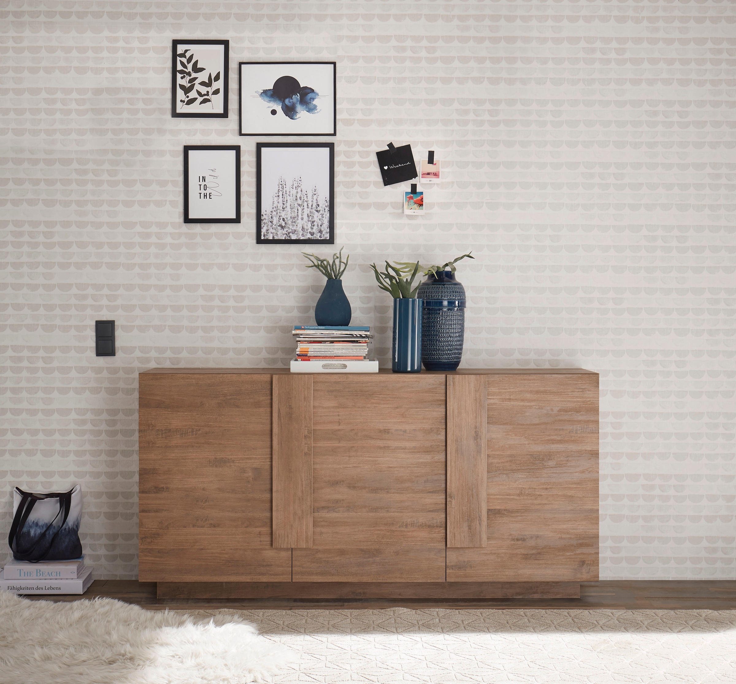 INOSIGN Sideboard »Jupiter«, Breite 181 cm mit 3 Türen