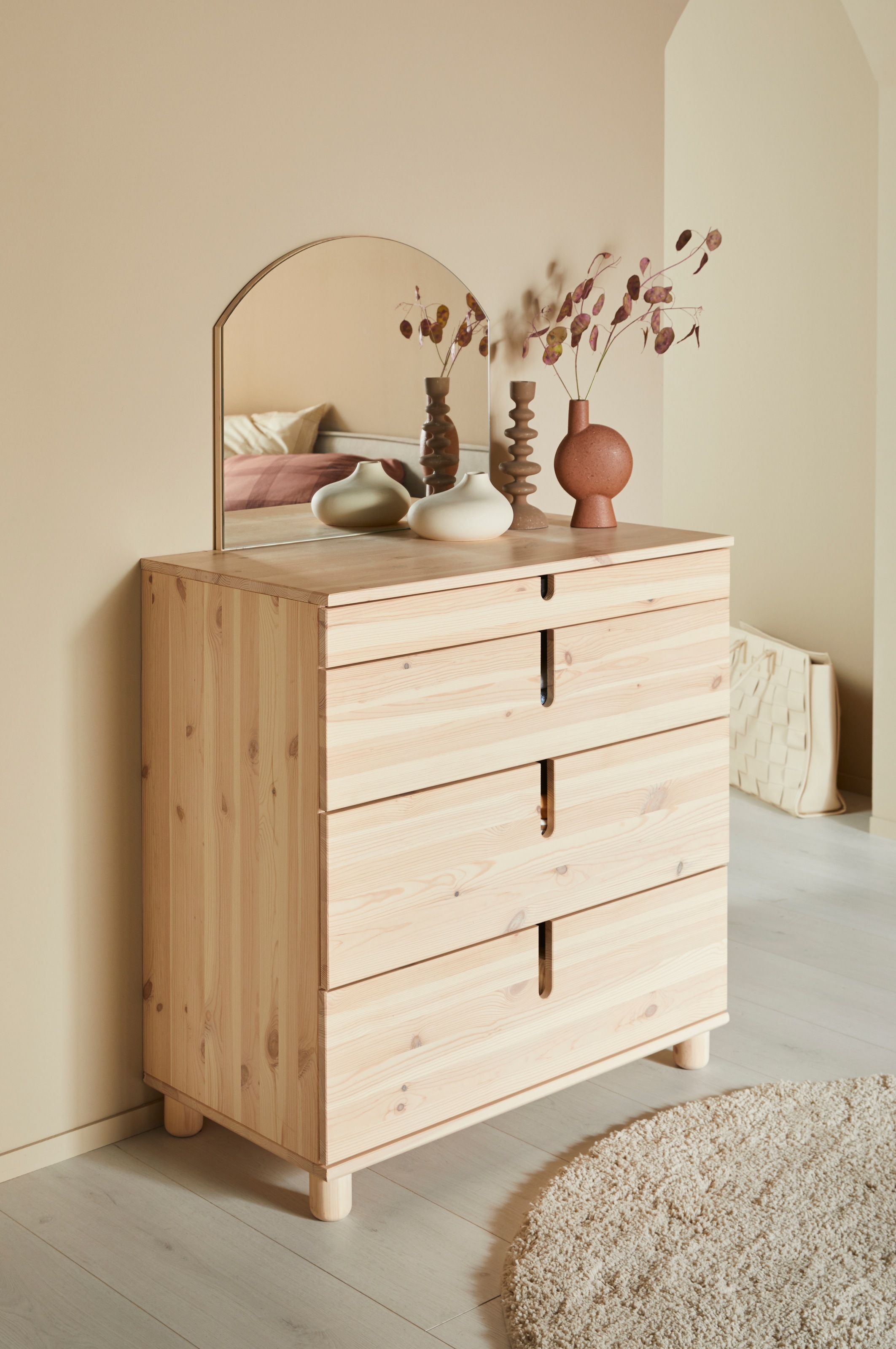 Image of GOODproduct Schubkastenkommode »Aileen«, aus Kiefer massiv, vegan, Designed by Leonhard Pfeifer bei Ackermann Versand Schweiz