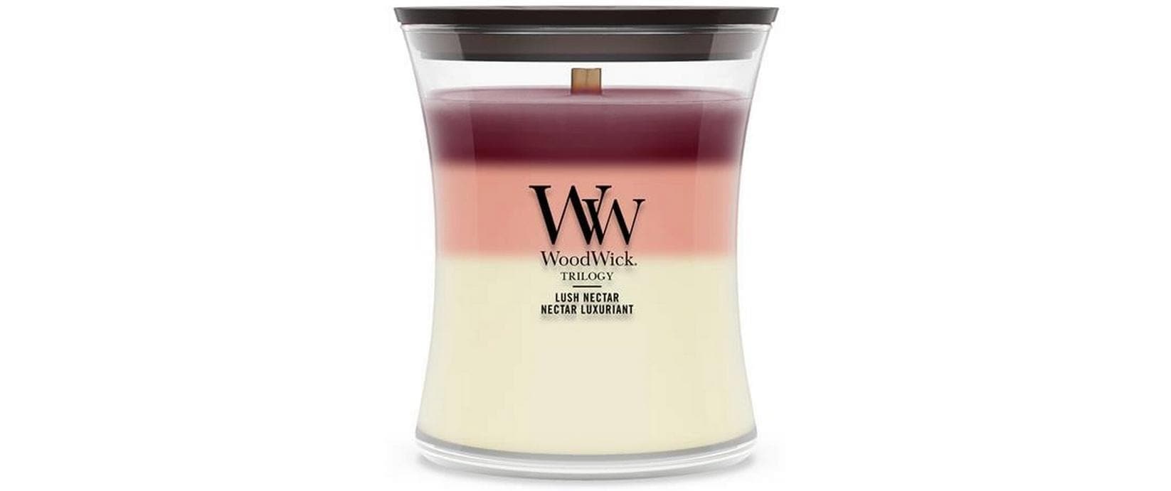Woodwick Duftkerze »Lush Nectar Trilogy Medium Jar«