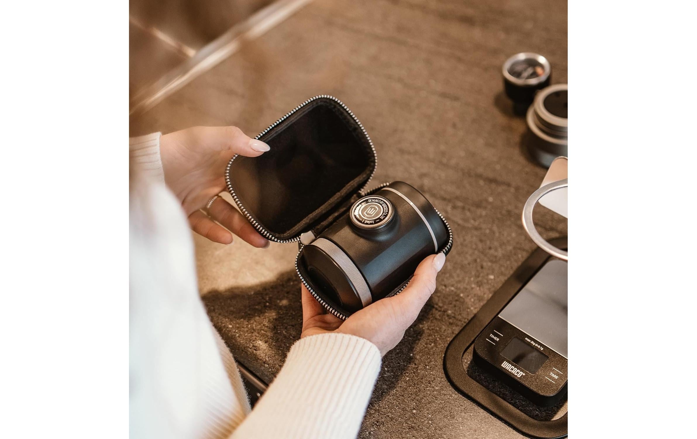 Wacaco Reisekaffeemaschine »Picopresso Nespresso Kapseln« Material: Aluminium, Edelstahl