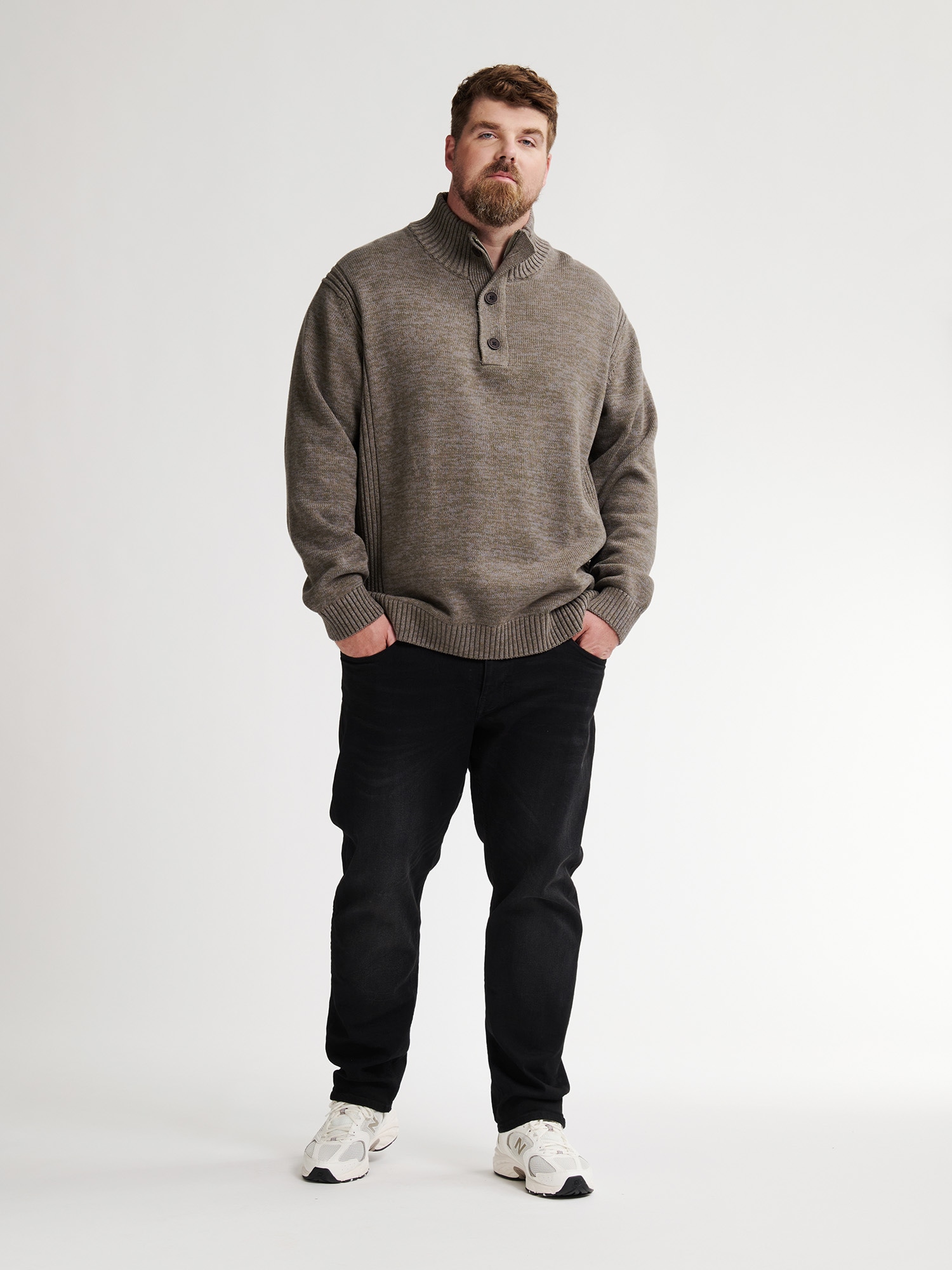 Petrol Industries Strickpullover, mit Rippbündchen