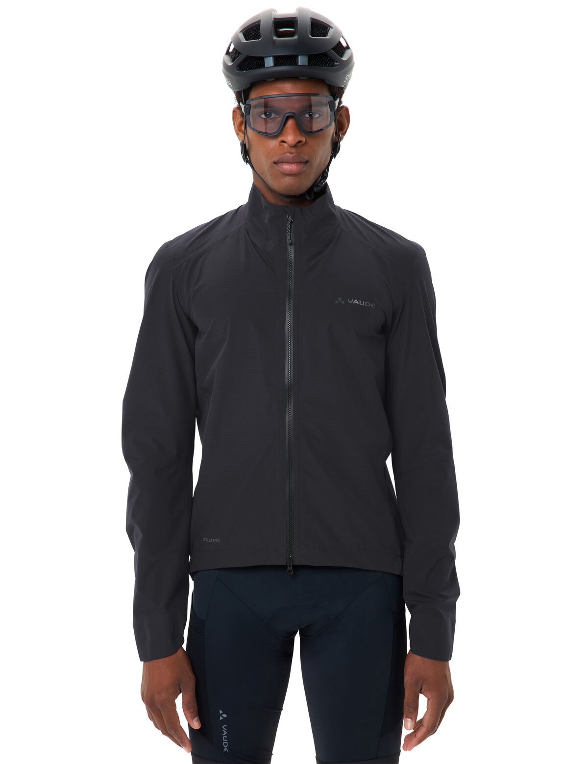 VAUDE Veste de vélo »Men's Kuro Pro Rain Jacket« style sportif, matériau déperlant, coupe-vent