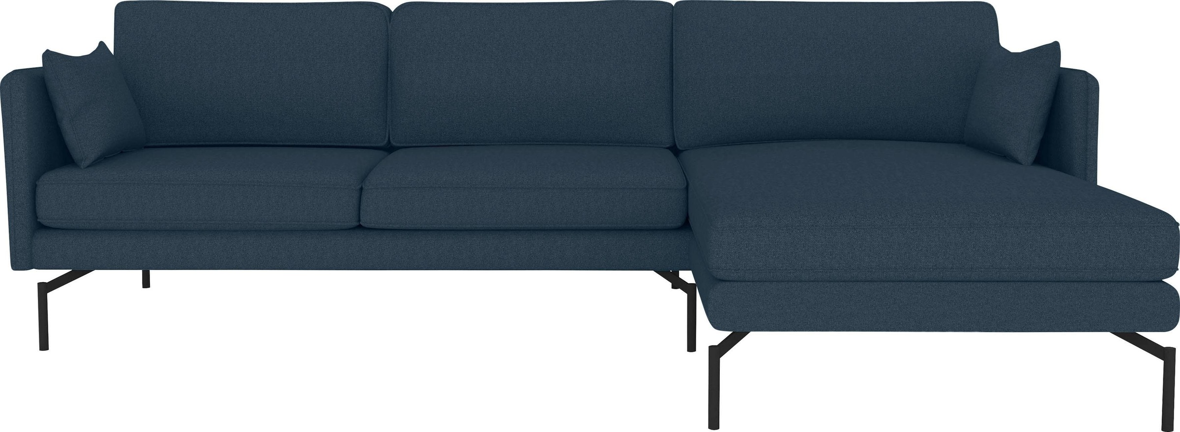 Image of andas Ecksofa »Floro«, im stillvollem Design und Metallbeinen bei Ackermann Versand Schweiz