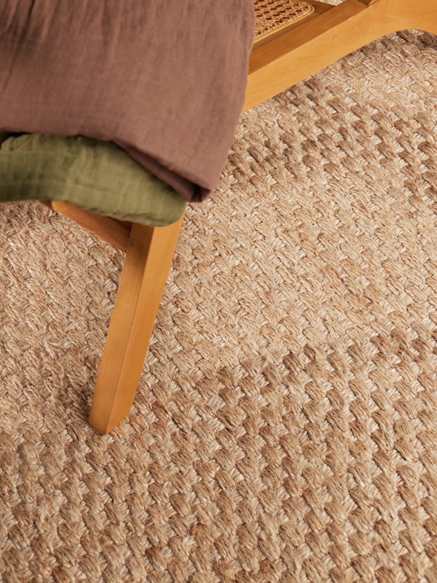 HANSE Home Tapis »Fjord« Rectangulaire 10 mm Höhe Jute, fait main, tapis naturel, salon, coureur, franges