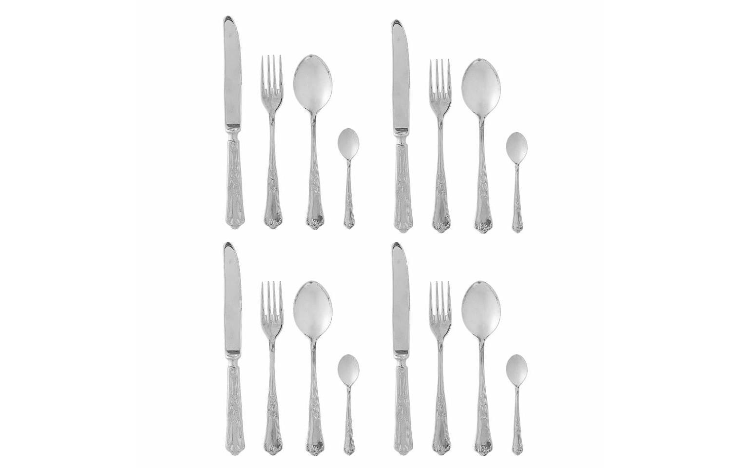 Image of Bloomingville Besteck-Set "Tilly, Edelstahl, 16-teilig" Elegantes 16-teiliges Besteckset aus Edelstahl