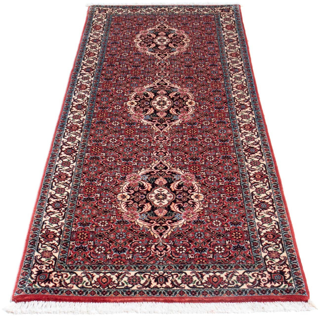 Image of morgenland Hochflor-Läufer »Bidjar Medaillon 207 x 75 cm«, rechteckig, 1 mm Höhe, Unikat mit Zertifikat bei Ackermann Versand Schweiz