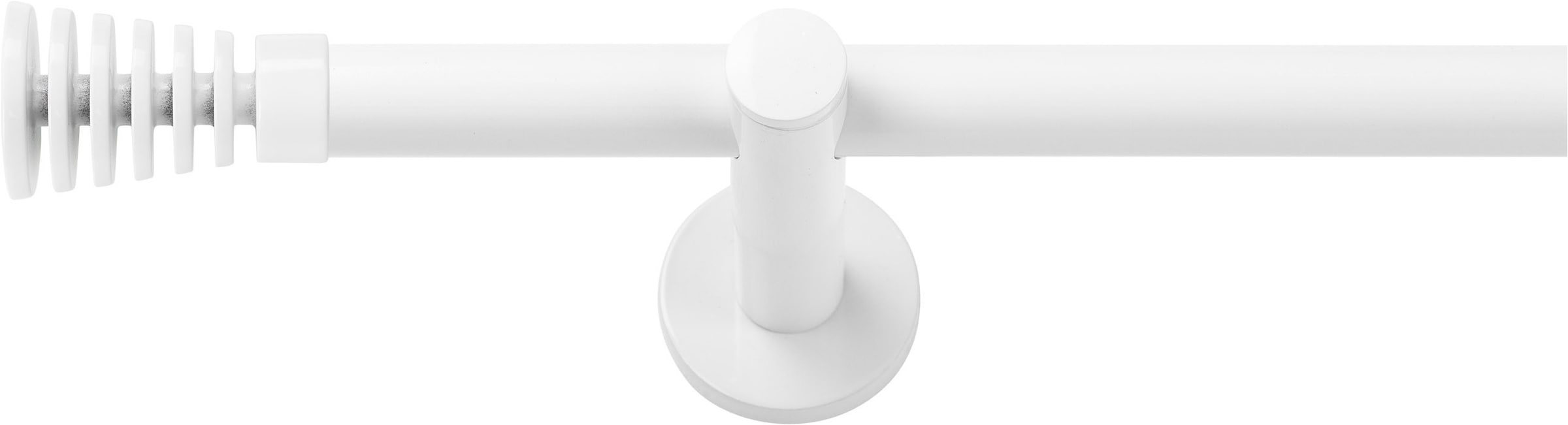 SN DECO GROUP Tringle à rideaux »Gardinenstange Gap Ø 19 mm, 1-läufig, Fixmass, verschraubt« Ø 19 mm Fixmass;kürzbar