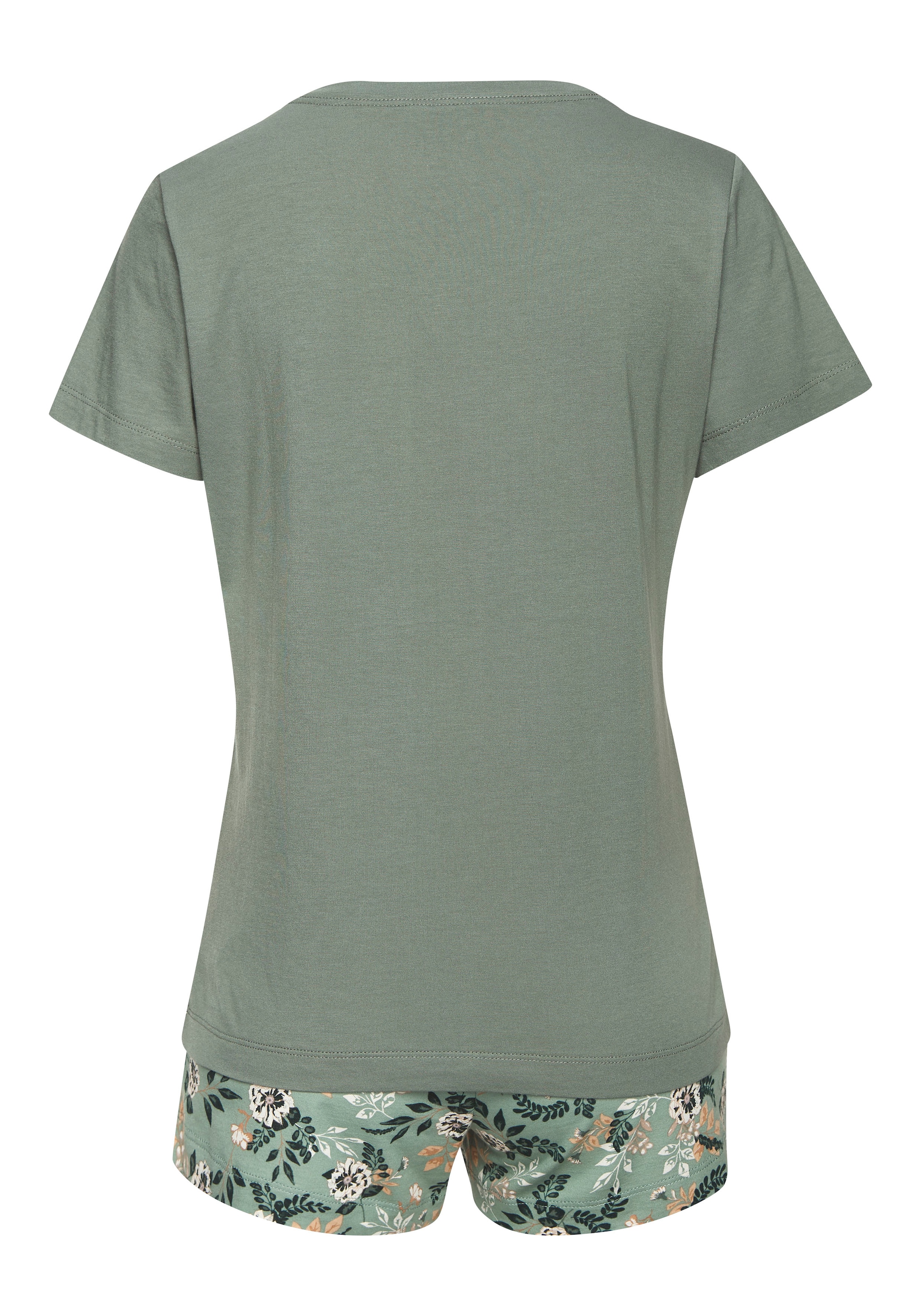 Vivance Dreams Shorty Set, 2 tlg. mit romantischem Blumendruck