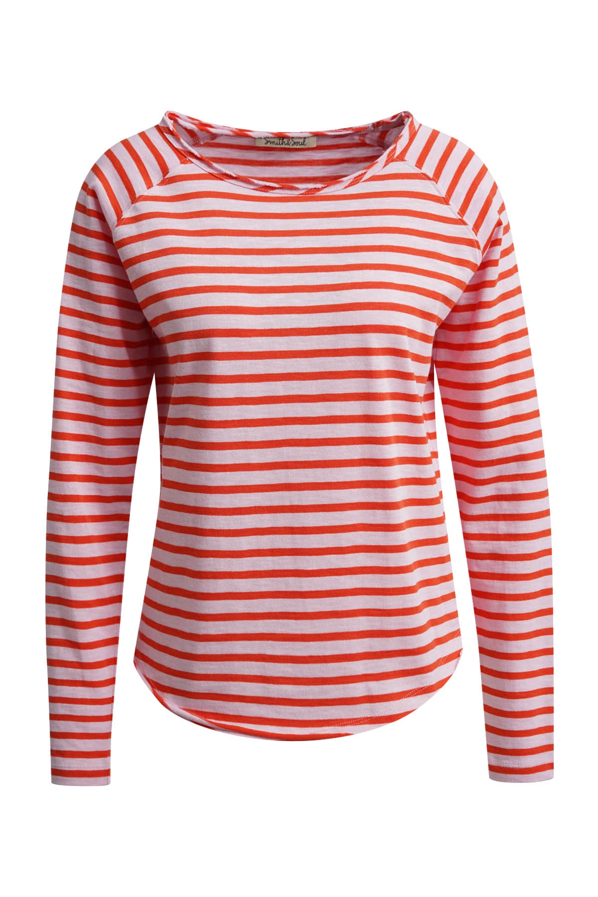 Image of Smith & Soul Langarmshirt mit Raglanärmeln, Rundhals