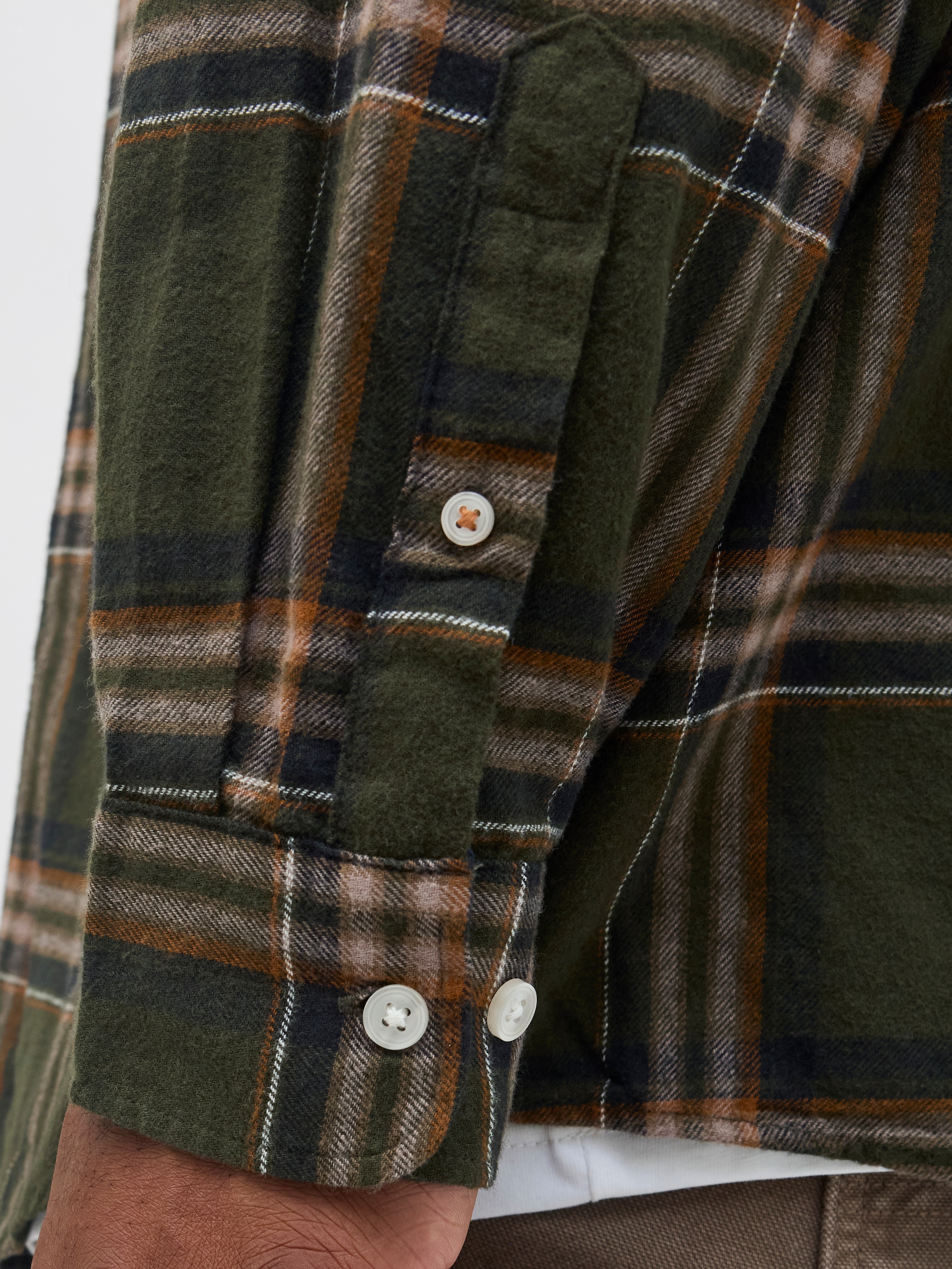 Jack & Jones PlusSize Chemise à manches longues »JJECLASSIC FLANNEL CHECK SHIRT LS SN PLS«