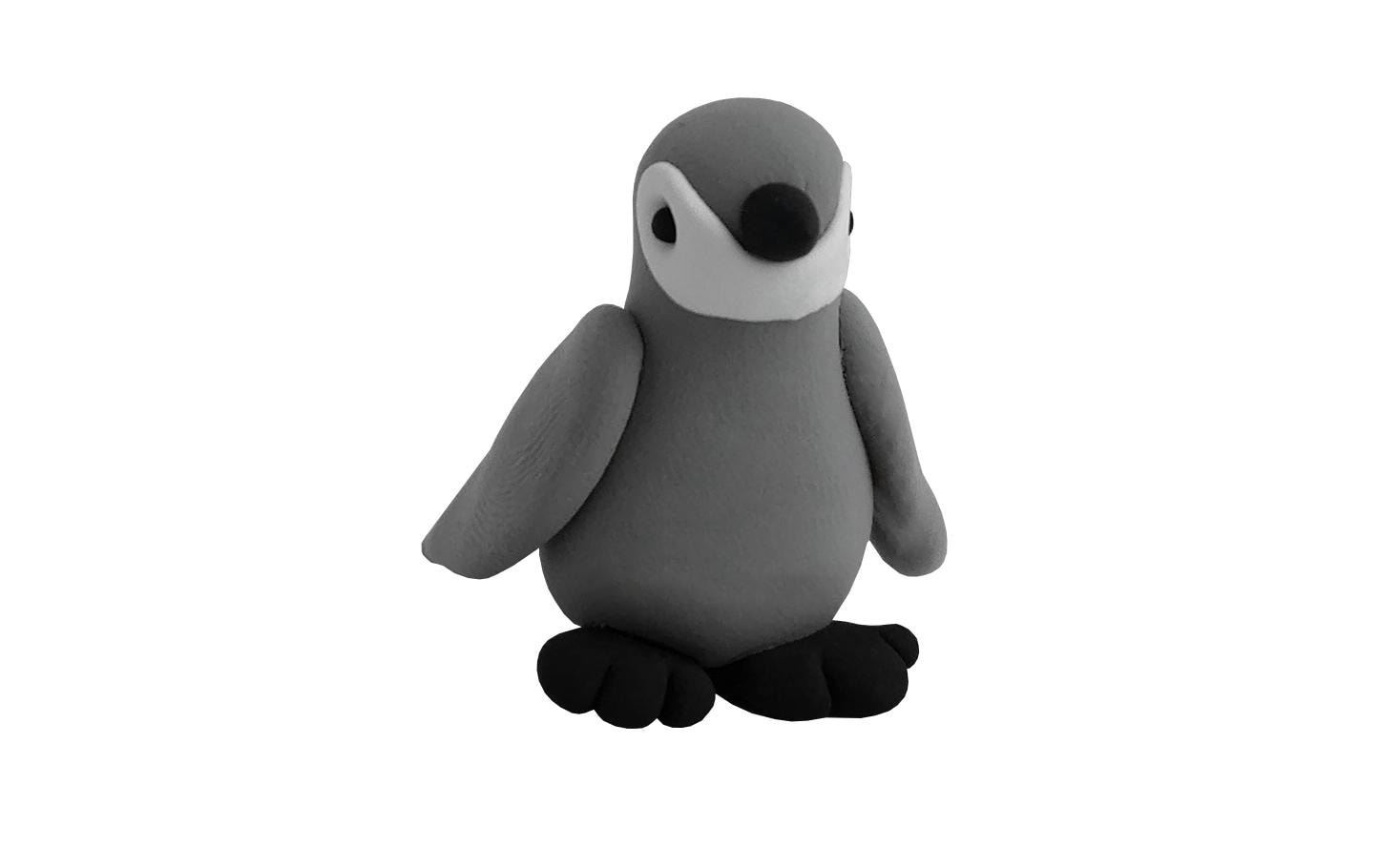 Knete »Jumping Clay Glaciers Series Set Pinguine«