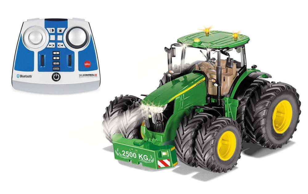 RC-Traktor »John Deere 7290R Doppelreifen, mit Controller«