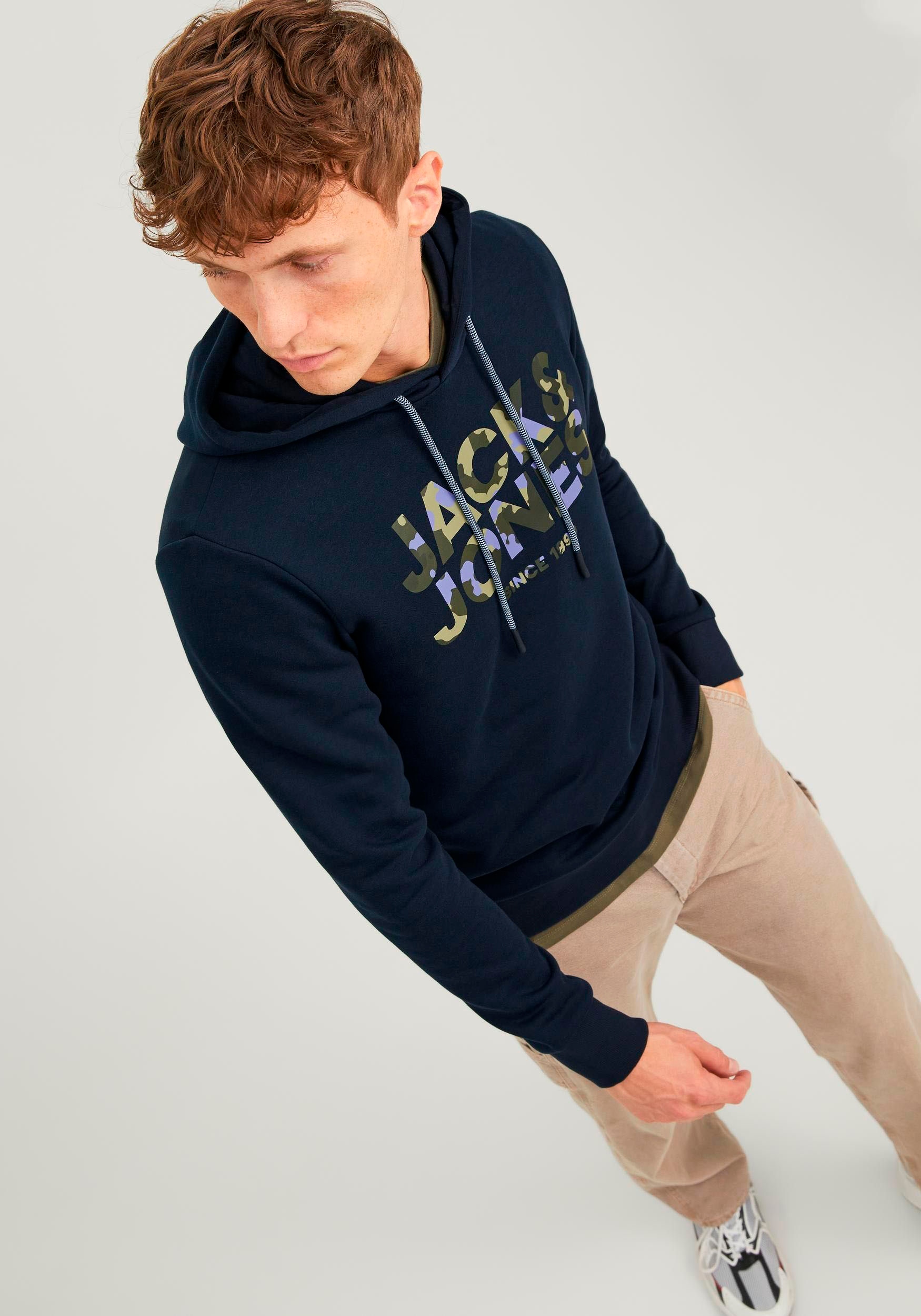 Jack & Jones Kapuzensweatshirt »JJJAMES SWEAT HOOD«