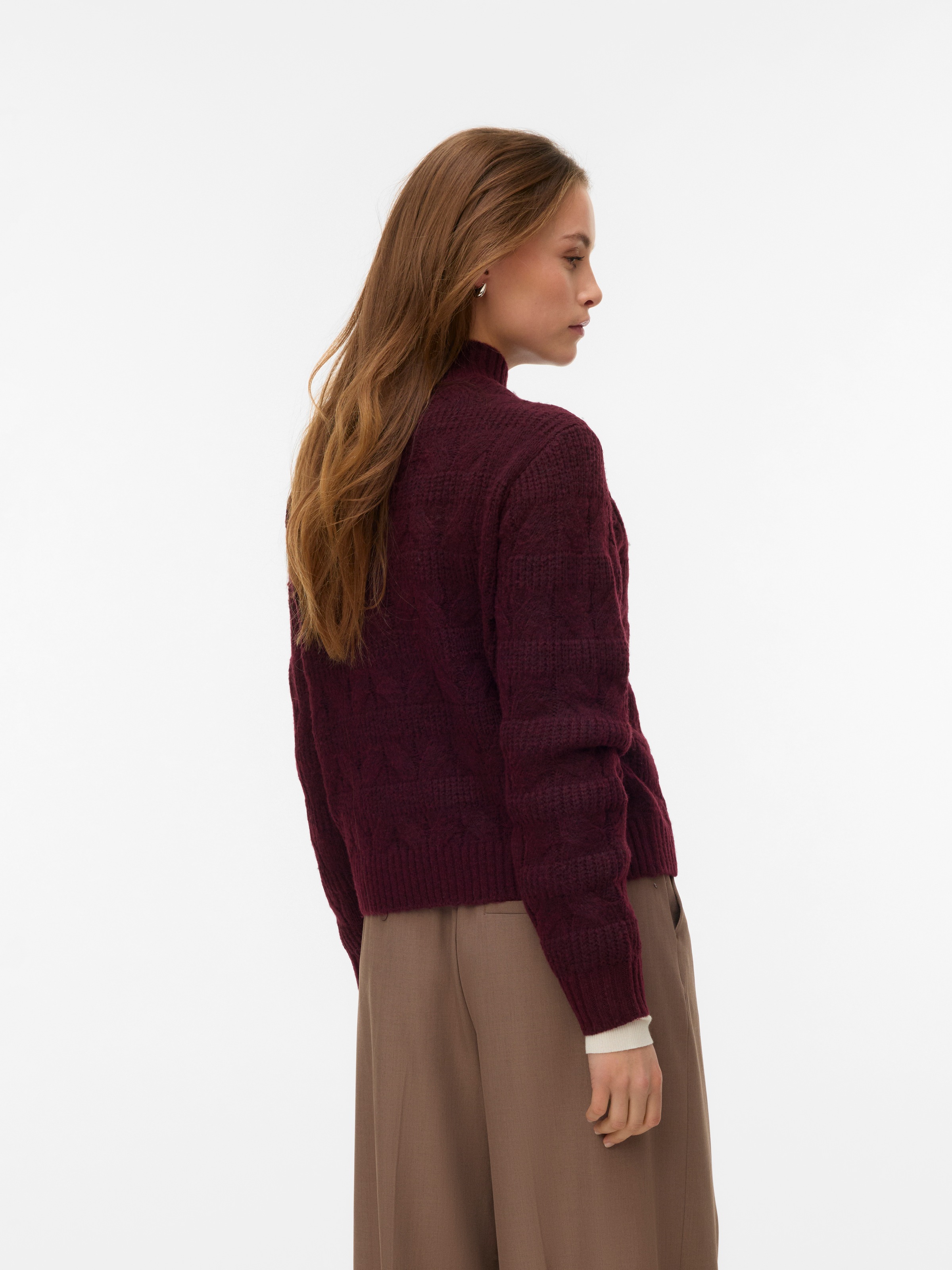 Vero Moda Pull en tricot »VMVIRGO LS HIGHNECK PULLOVER BF«