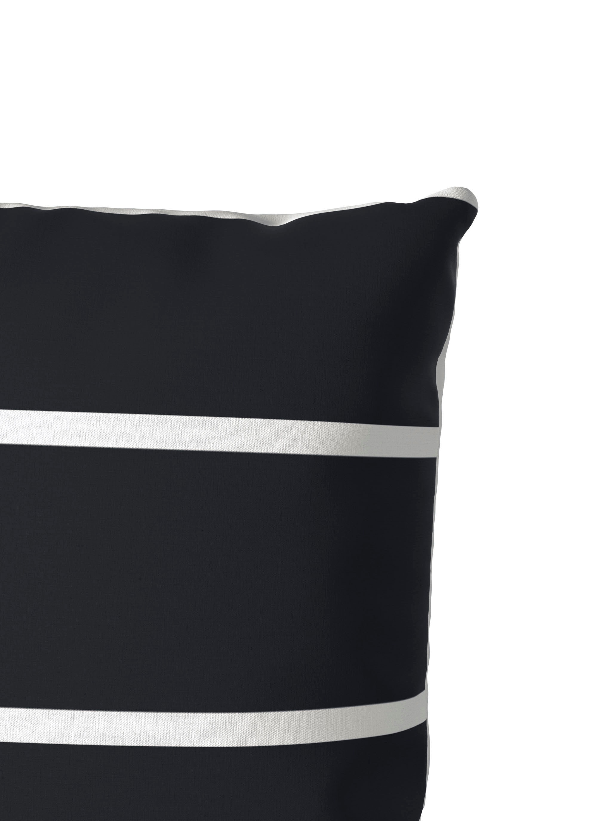my home Bettwäsche »Katja«, Bettwäsche aus Baumwolle, Bettwäsche mit Streifen-Design, Wendeoptik