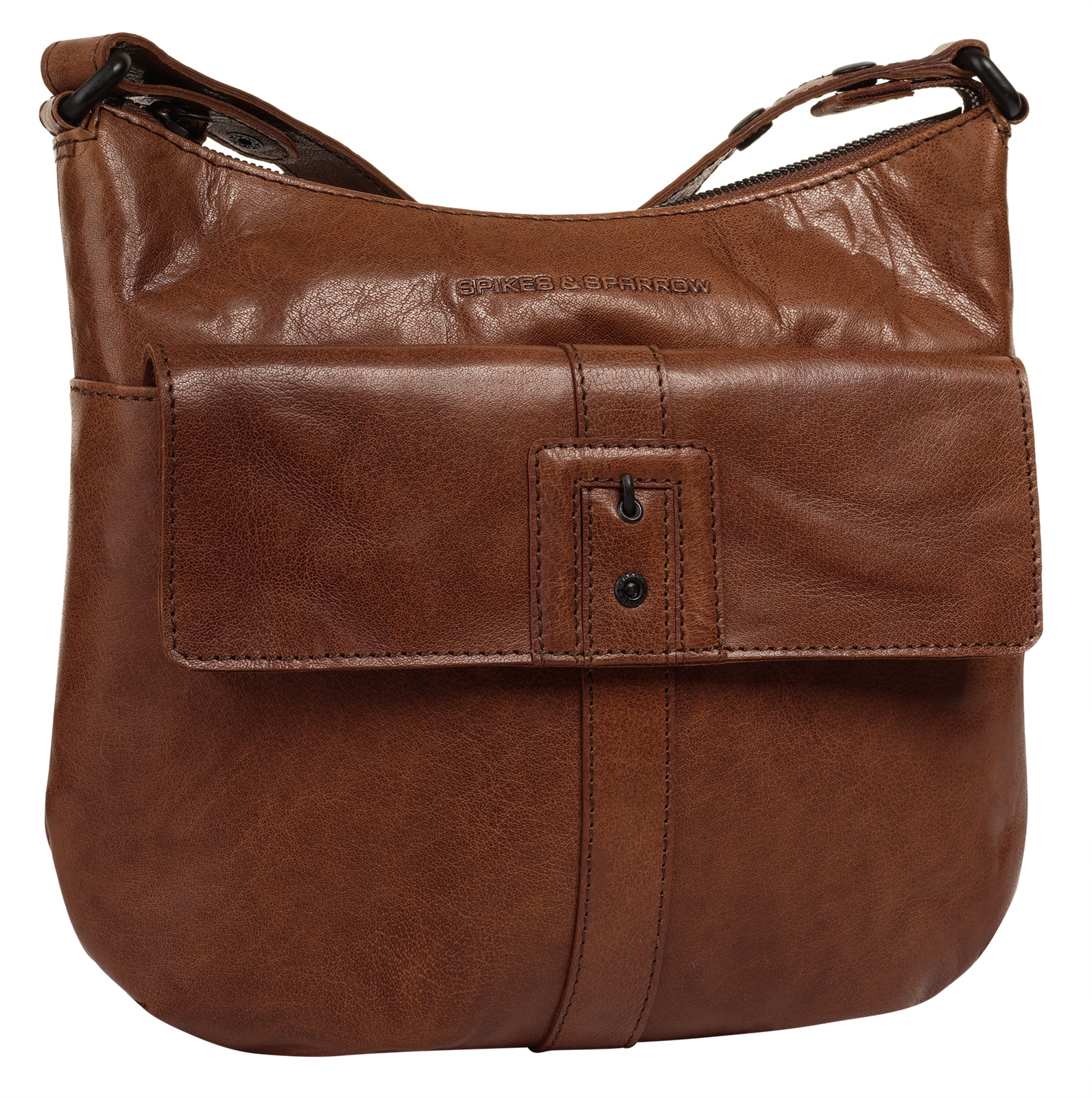 Spikes & Sparrow Sac à bandoulière echt Leder