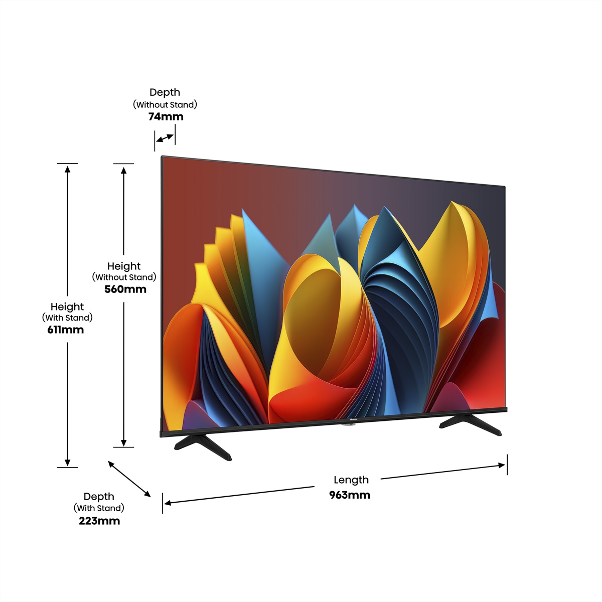 Hisense QLED-Fernseher »43E77NQ«, UHD