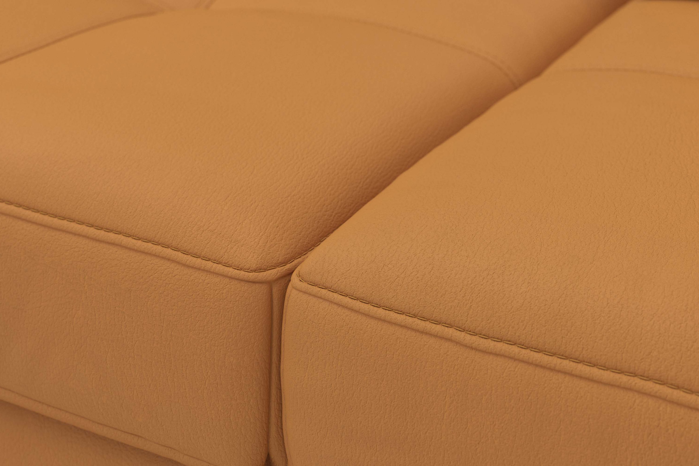 Places of Style Ecksofa Costello, mit Sitztiefenverstellung und Armlehnfunktion, incl. 3 Nierenkissen
