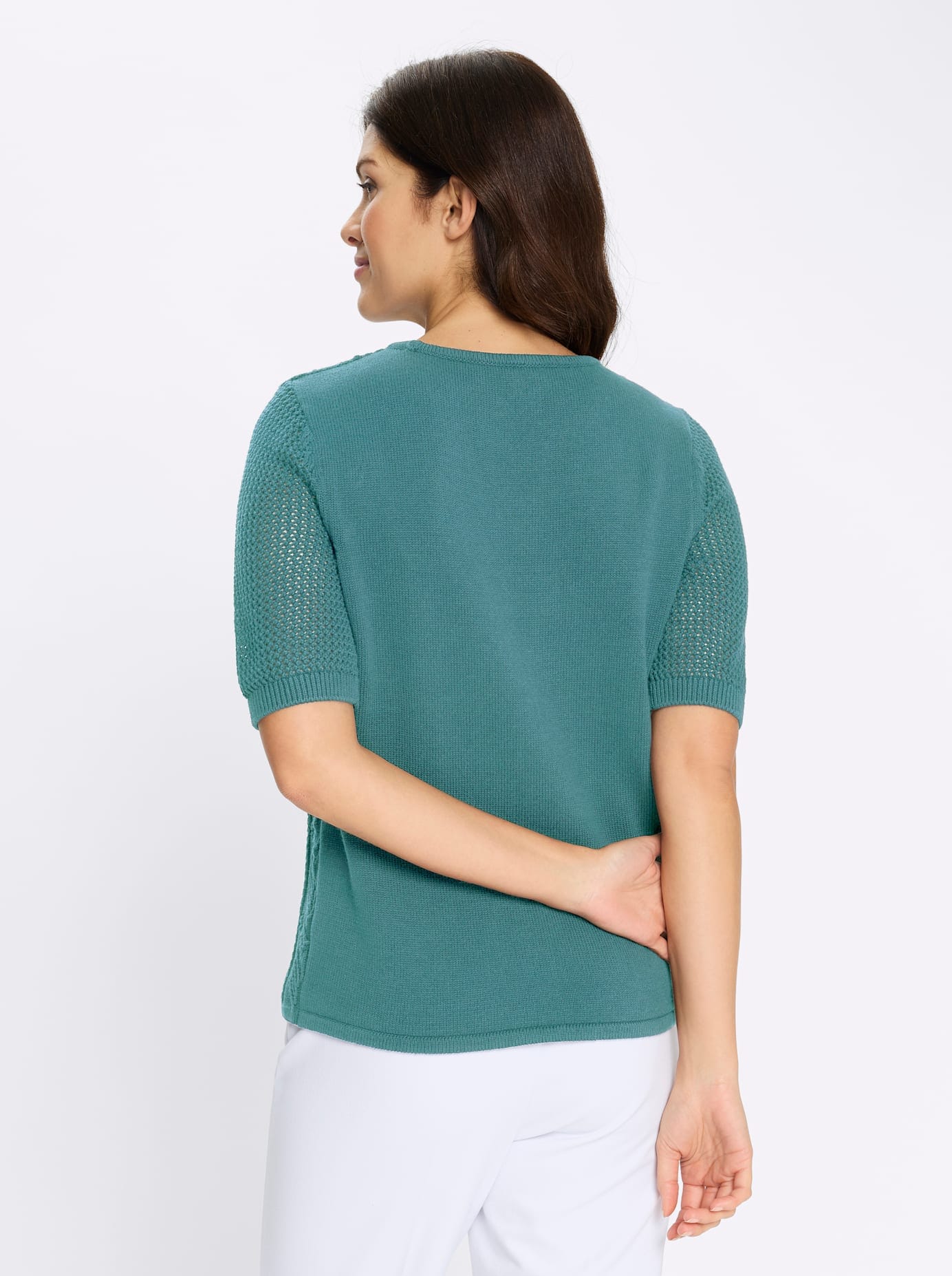 Classic Basics Pull ajouré »Ajour-Pullover«