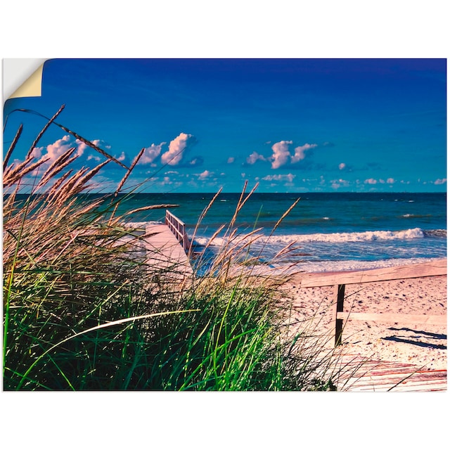 Artland Wandbild »Ostsee Impression Heiligenhafen«, Strand, (1 St.), als  Alubild, Leinwandbild, Wandaufkleber oder Poster in versch. Grössen jetzt  kaufen