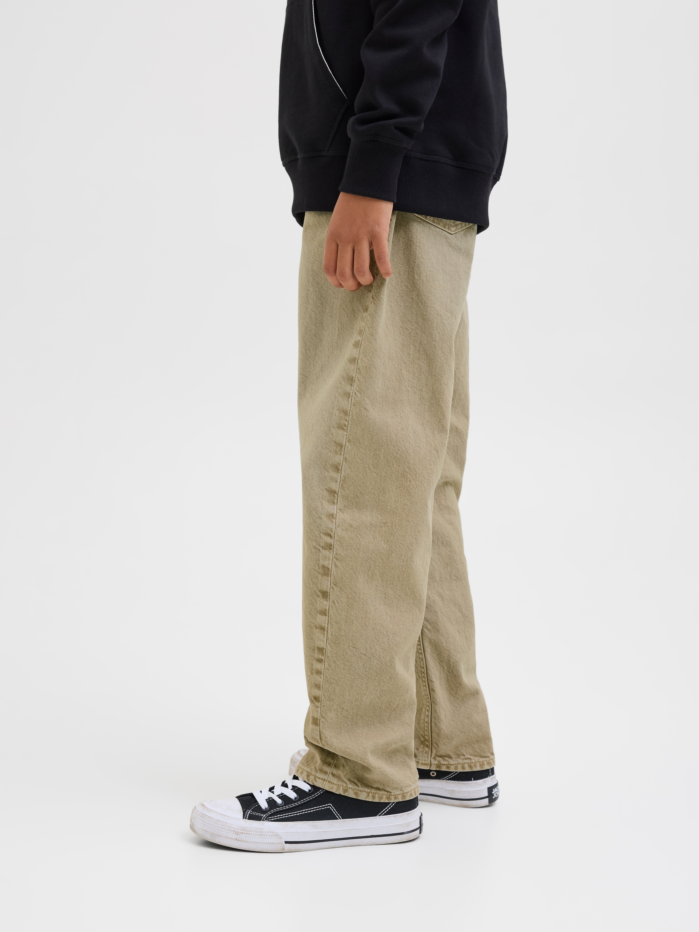 Jack & Jones Junior Loose-fit-Jeans »JJICHRIS JJORIGINAL SQ 410 SN JNR«