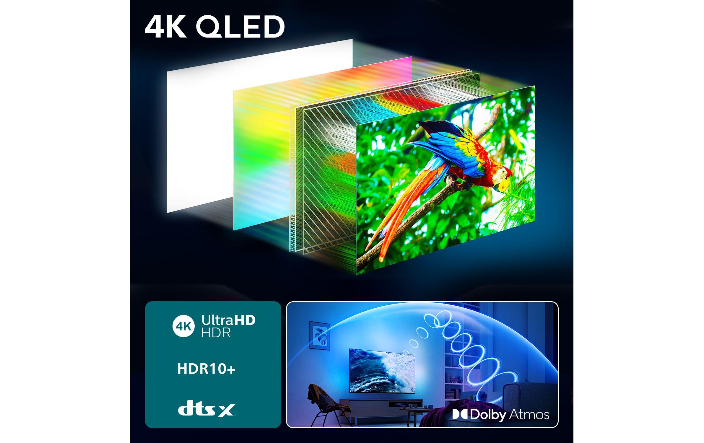 Philips QLED-Fernseher »85PUS8500/12 85«, 4K Ultra HD
