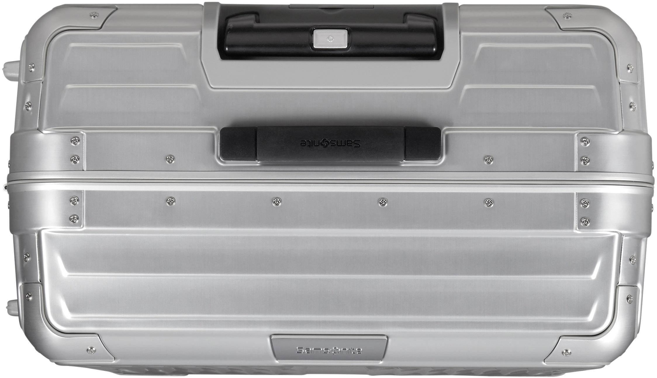 Samsonite Hartschalen-Trolley »LITE-BOX ALU«, 4 Rollen, Hartschalenkoffer Premium-Aluminium Grosser-Koffer TSA-Zahlenschloss