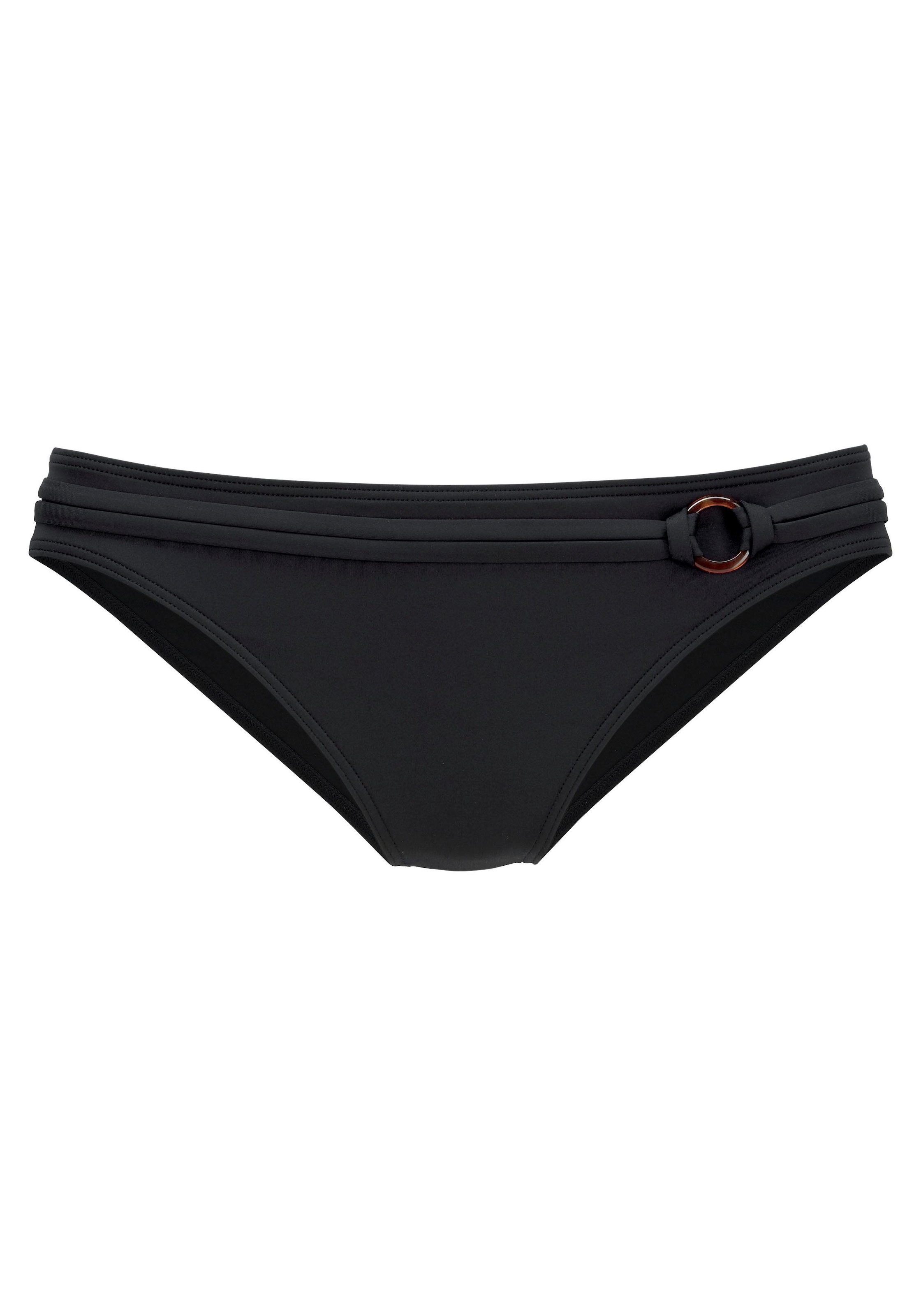 s.Oliver Bikini-Hose »Rome«, mit Ziergürtel