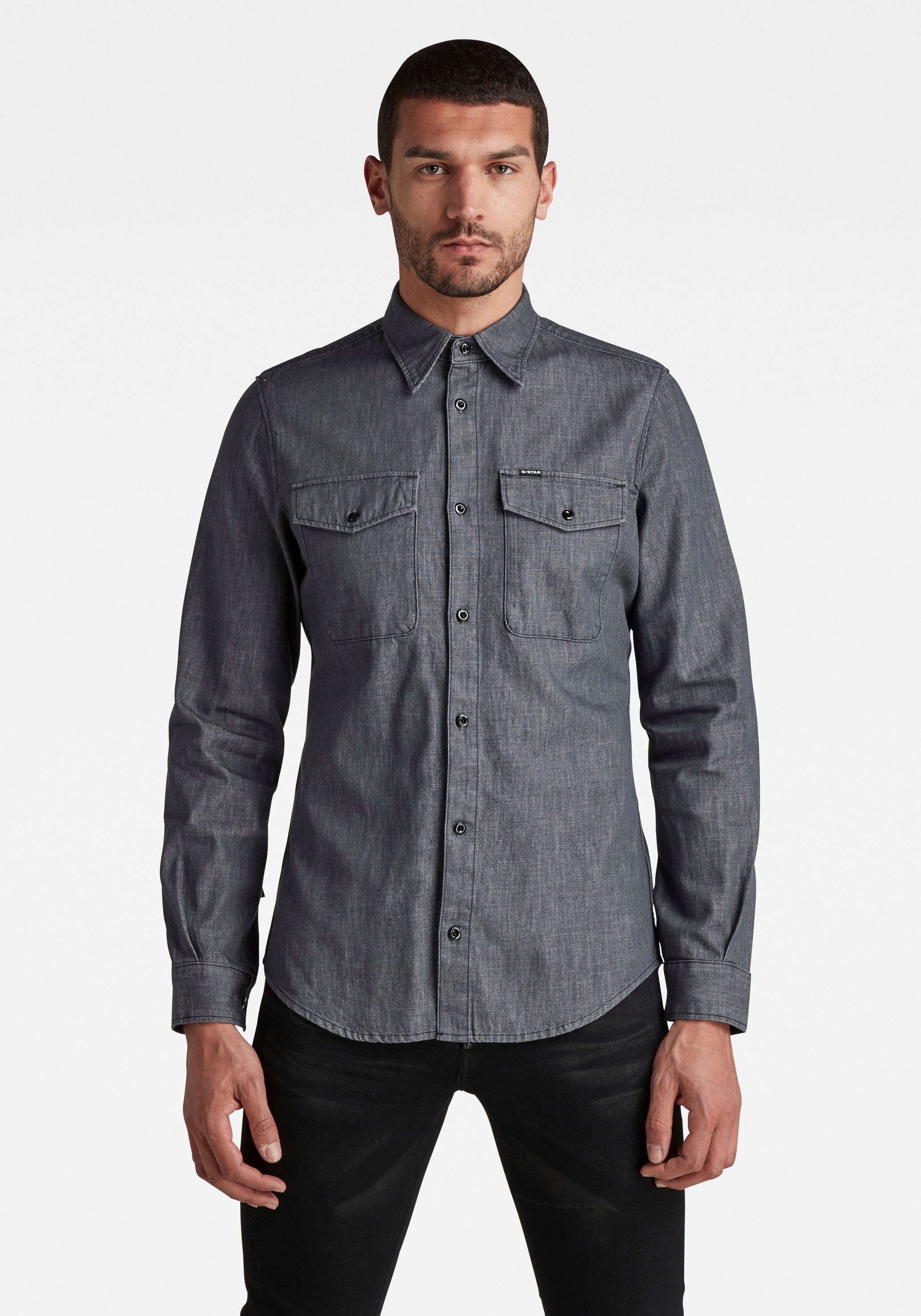 Image of G-Star RAW Jeanshemd »Marine slim shirt« bei Ackermann Versand Schweiz