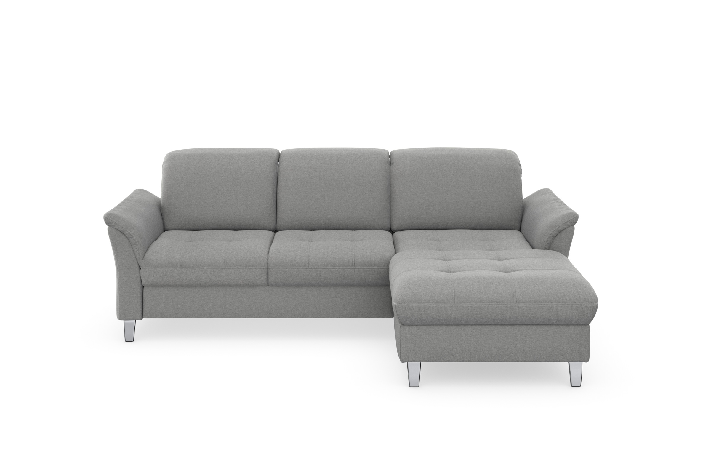 sit&more Ecksofa »Maggiore L-Form« wahlweise mit Kopfteilverstellung, Bettfunktion und Bettkasten