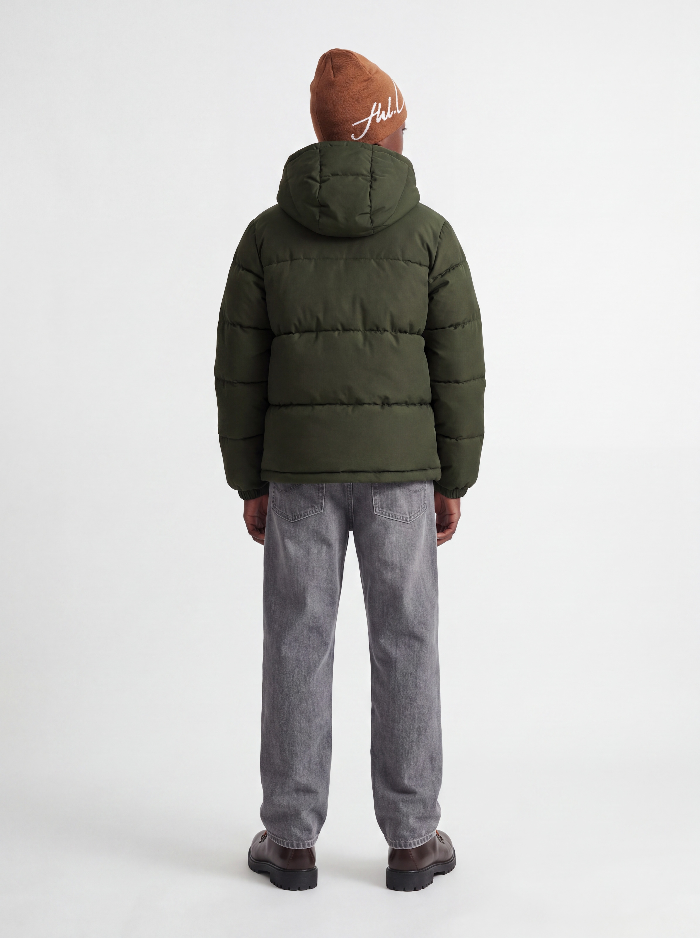 Jack & Jones Junior Veste matelassée »JCOSPEED PUFFER SN JNR« avec capuche Polyester, coupe régulière