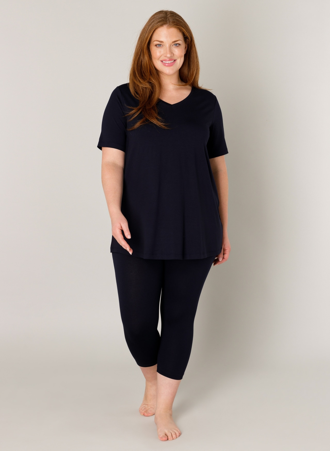 Base Level Curvy Caprileggings »Audrey«